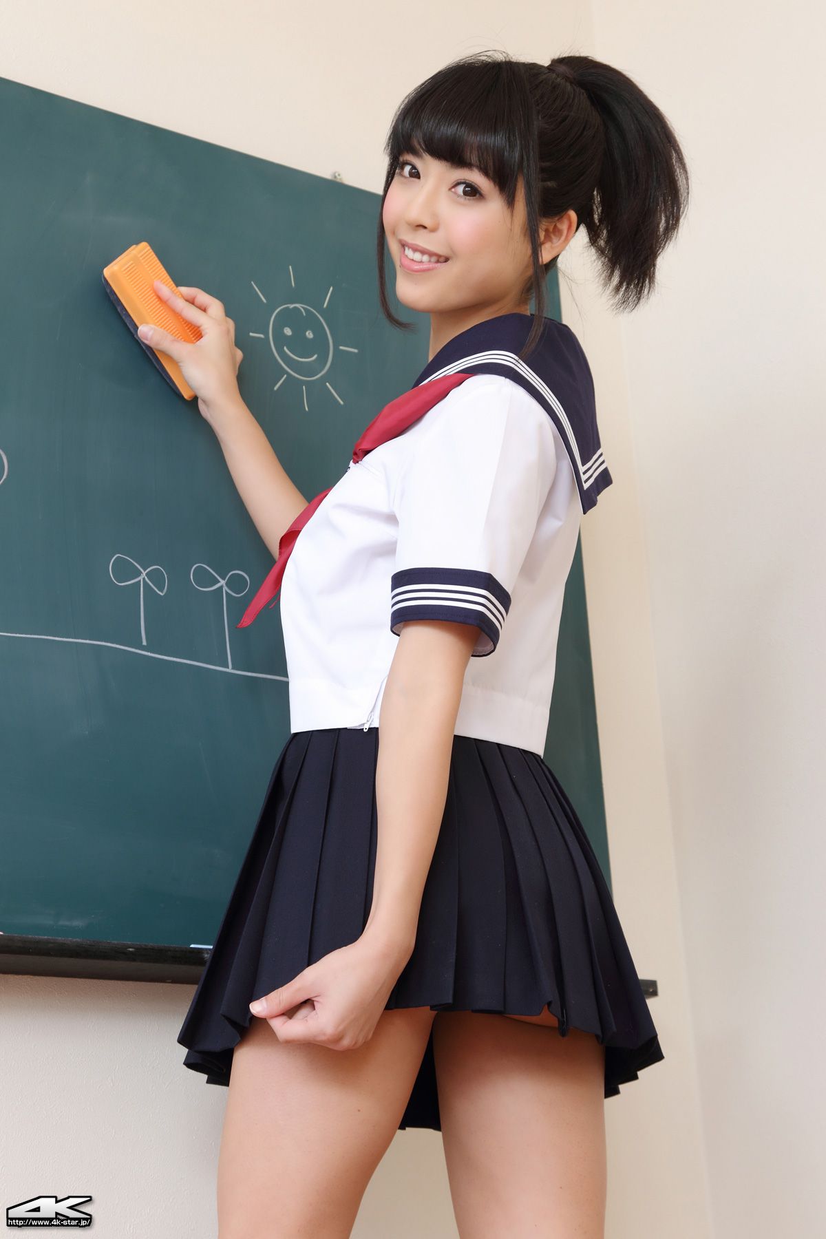 [4K-STAR] NO.00021 Sakura Sato 佐藤さくら Sailor Suit 水手服