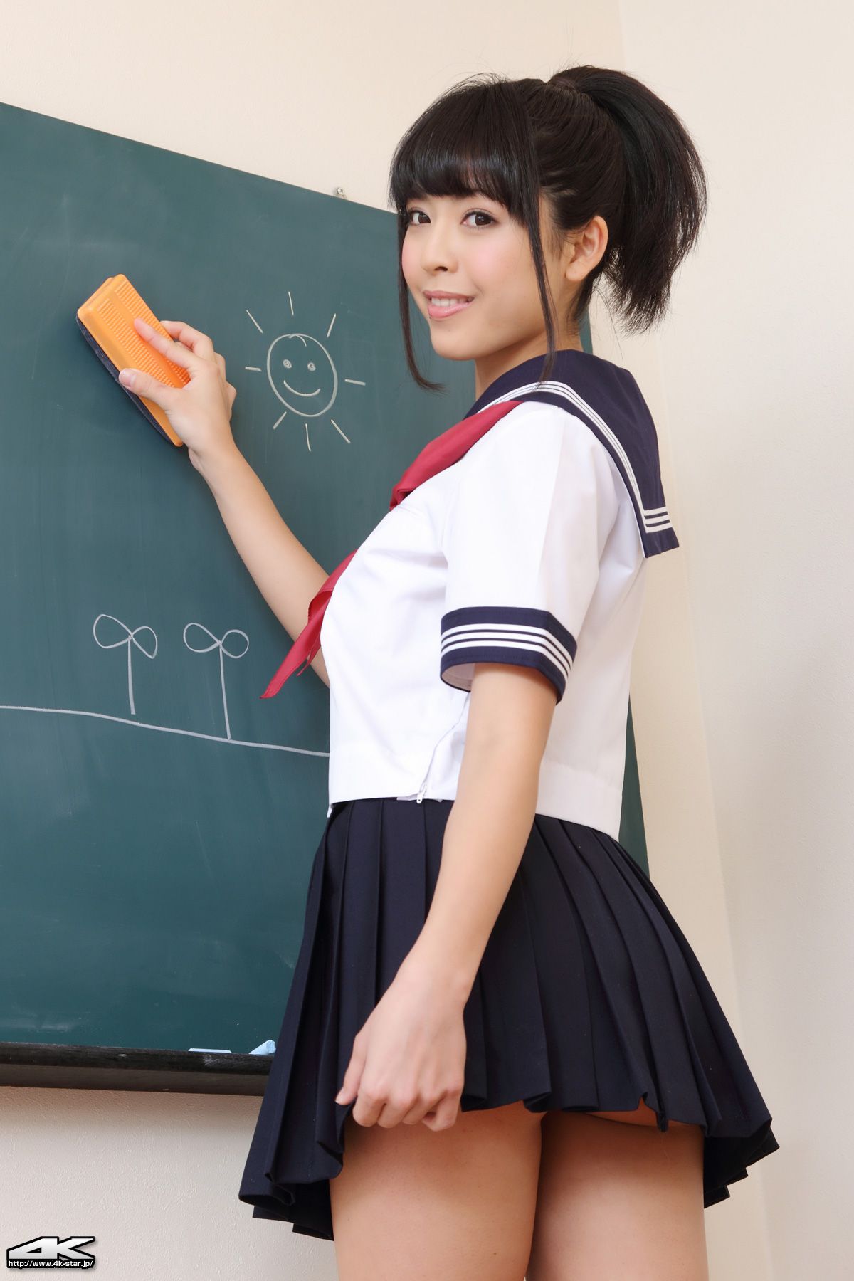 [4K-STAR] NO.00021 Sakura Sato 佐藤さくら Sailor Suit 水手服