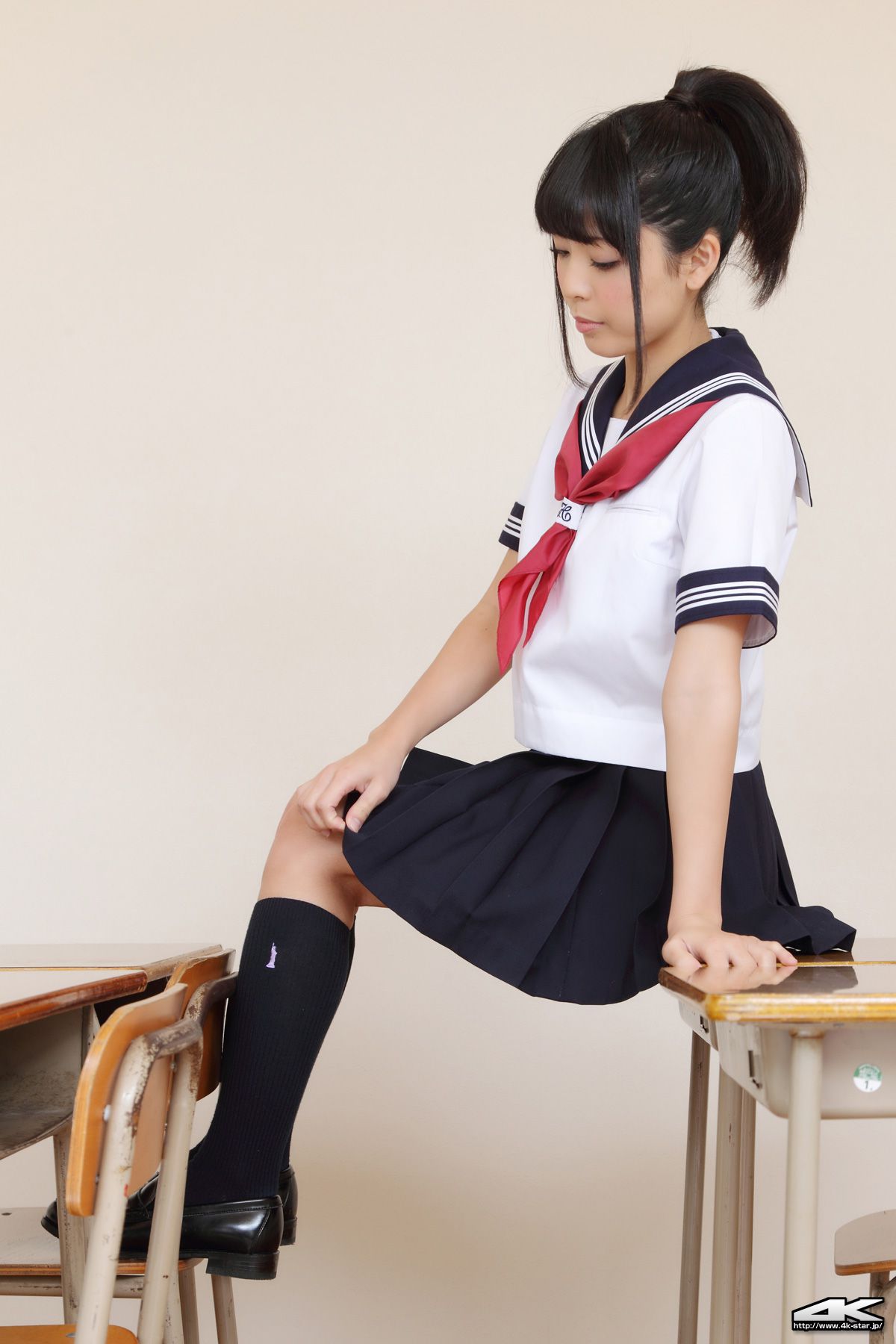[4K-STAR] NO.00021 Sakura Sato 佐藤さくら Sailor Suit 水手服