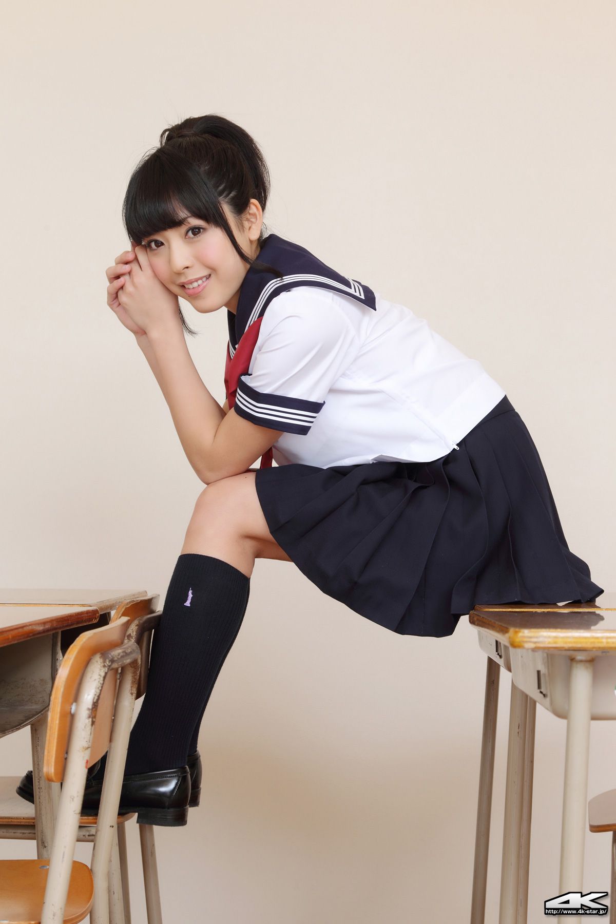 [4K-STAR] NO.00021 Sakura Sato 佐藤さくら Sailor Suit 水手服