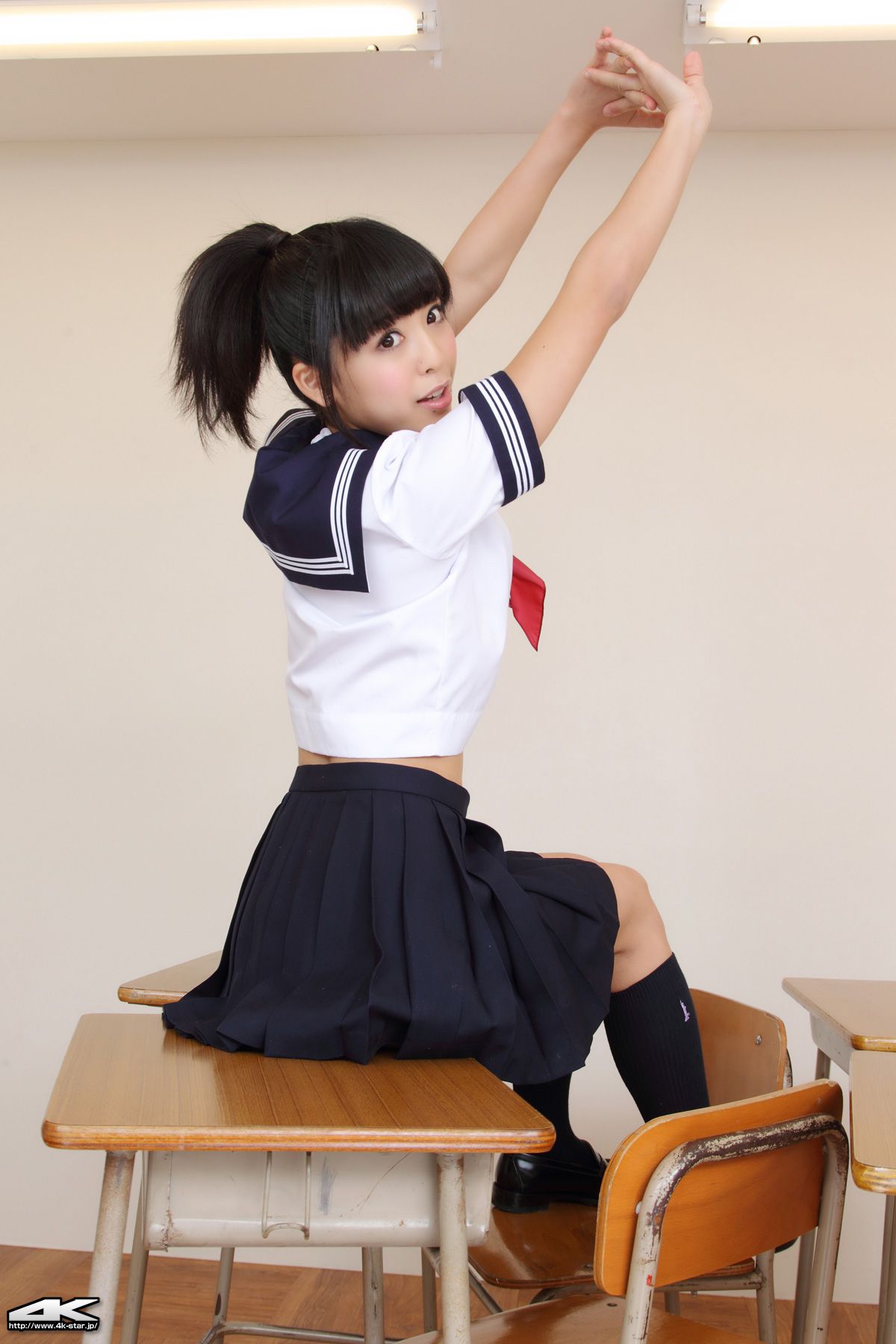 [4K-STAR] NO.00021 Sakura Sato 佐藤さくら Sailor Suit 水手服