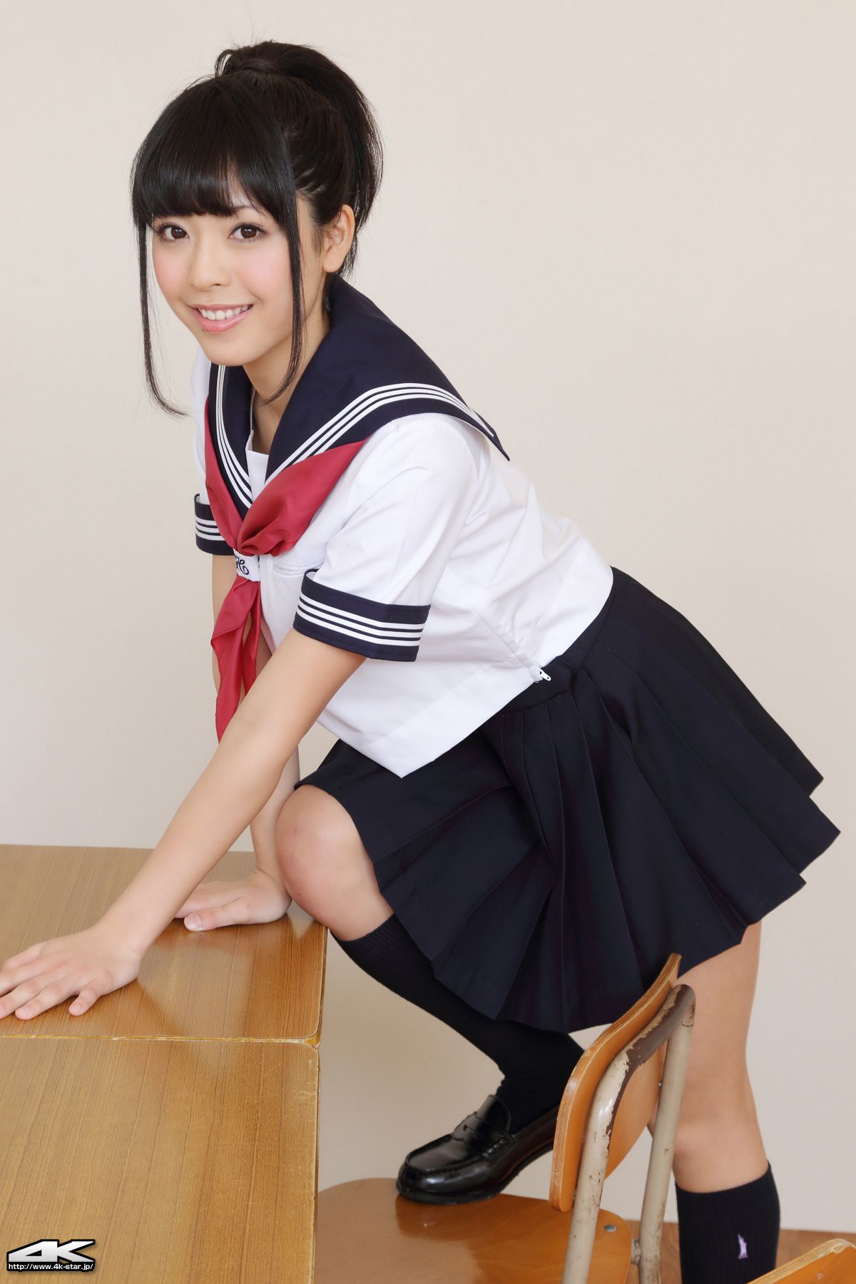[4K-STAR] NO.00021 Sakura Sato 佐藤さくら Sailor Suit 水手服