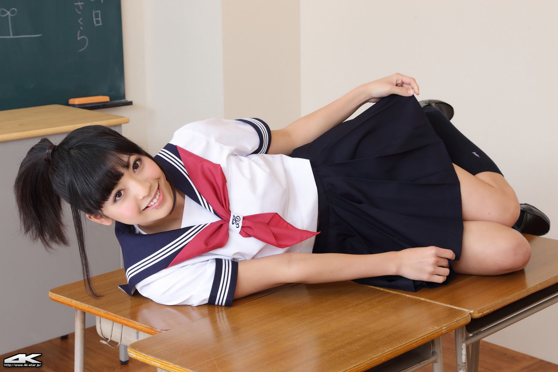 [4K-STAR] NO.00021 Sakura Sato 佐藤さくら Sailor Suit 水手服