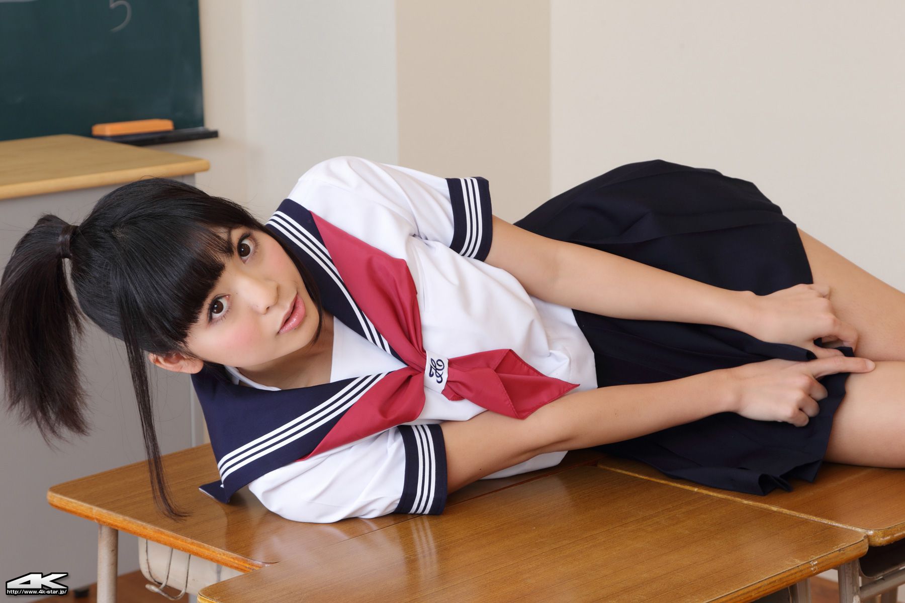 [4K-STAR] NO.00021 Sakura Sato 佐藤さくら Sailor Suit 水手服