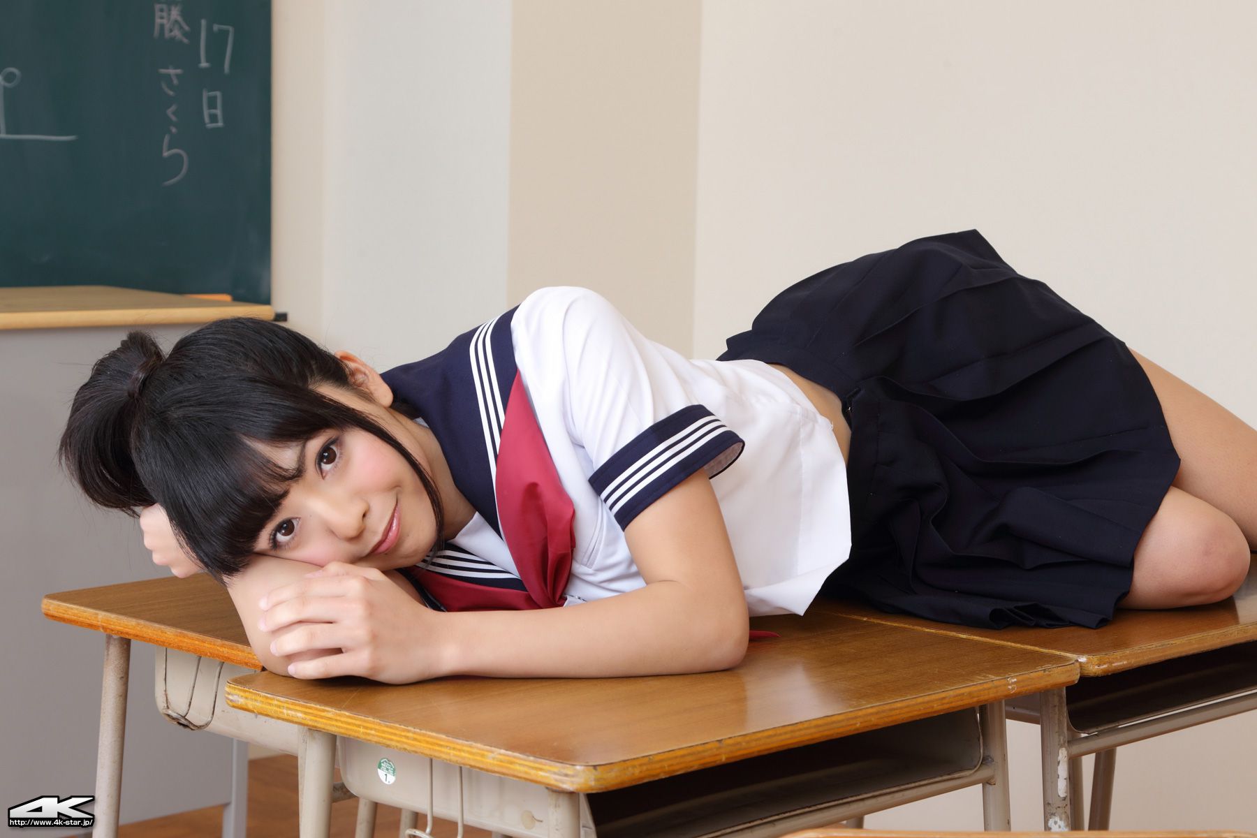 [4K-STAR] NO.00021 Sakura Sato 佐藤さくら Sailor Suit 水手服