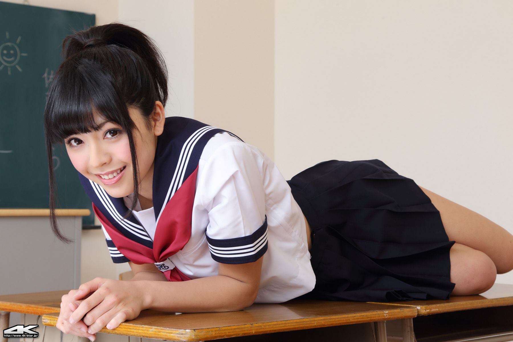 [4K-STAR] NO.00021 Sakura Sato 佐藤さくら Sailor Suit 水手服
