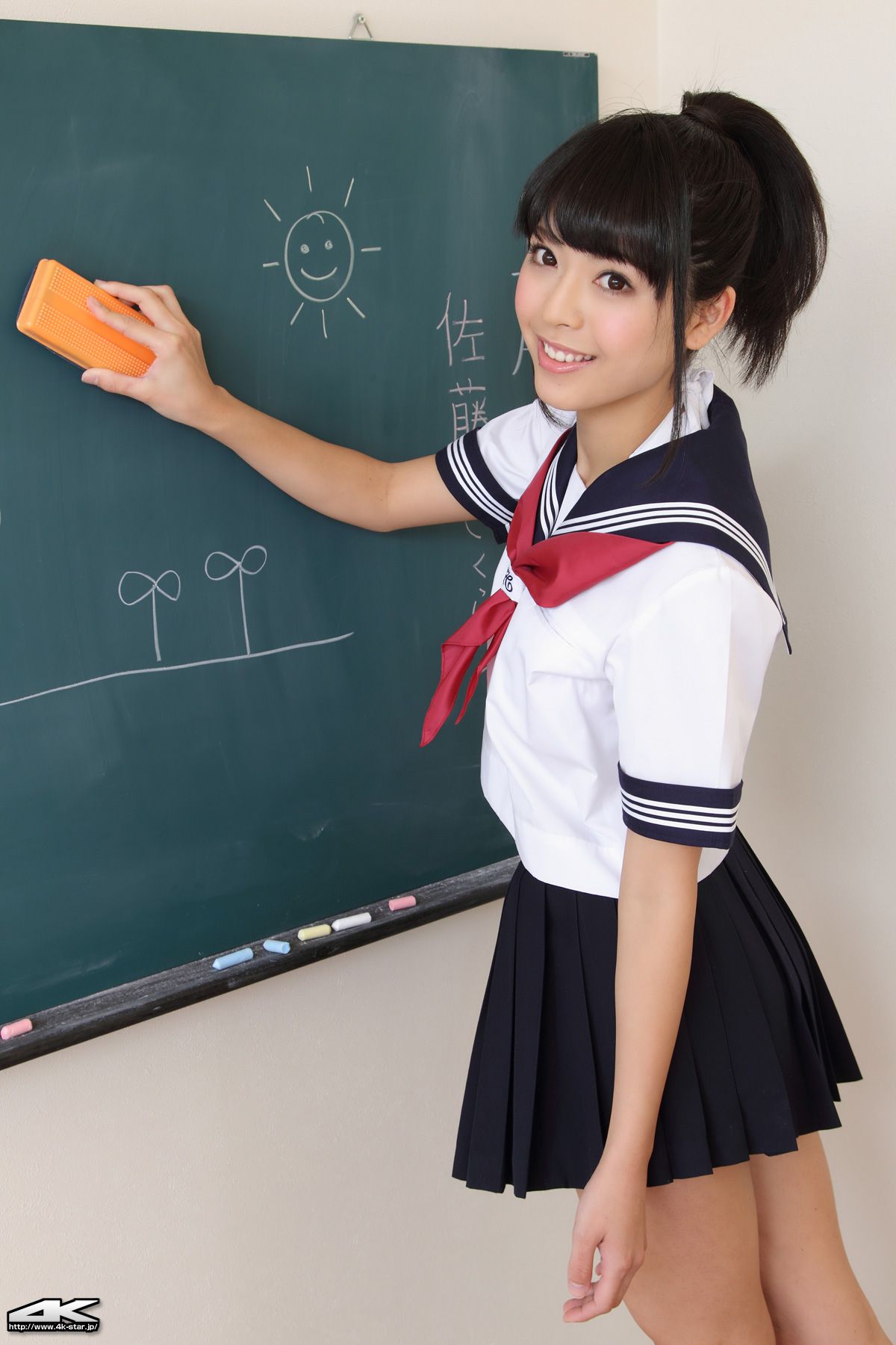 [4K-STAR] NO.00021 Sakura Sato 佐藤さくら Sailor Suit 水手服