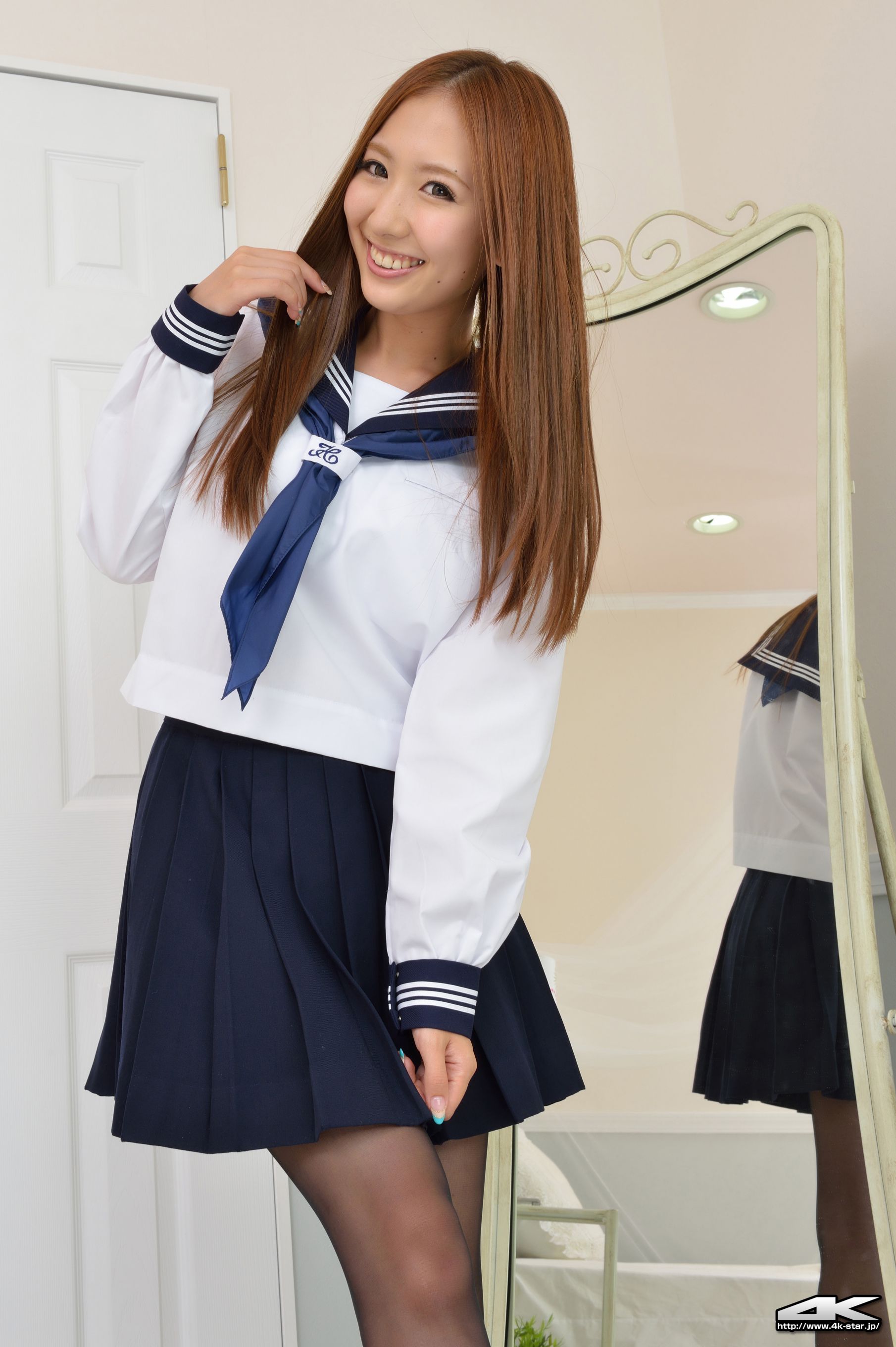 [4K-STAR] NO.00068 岩崎由衣 Sailor Suit 黑丝学妹