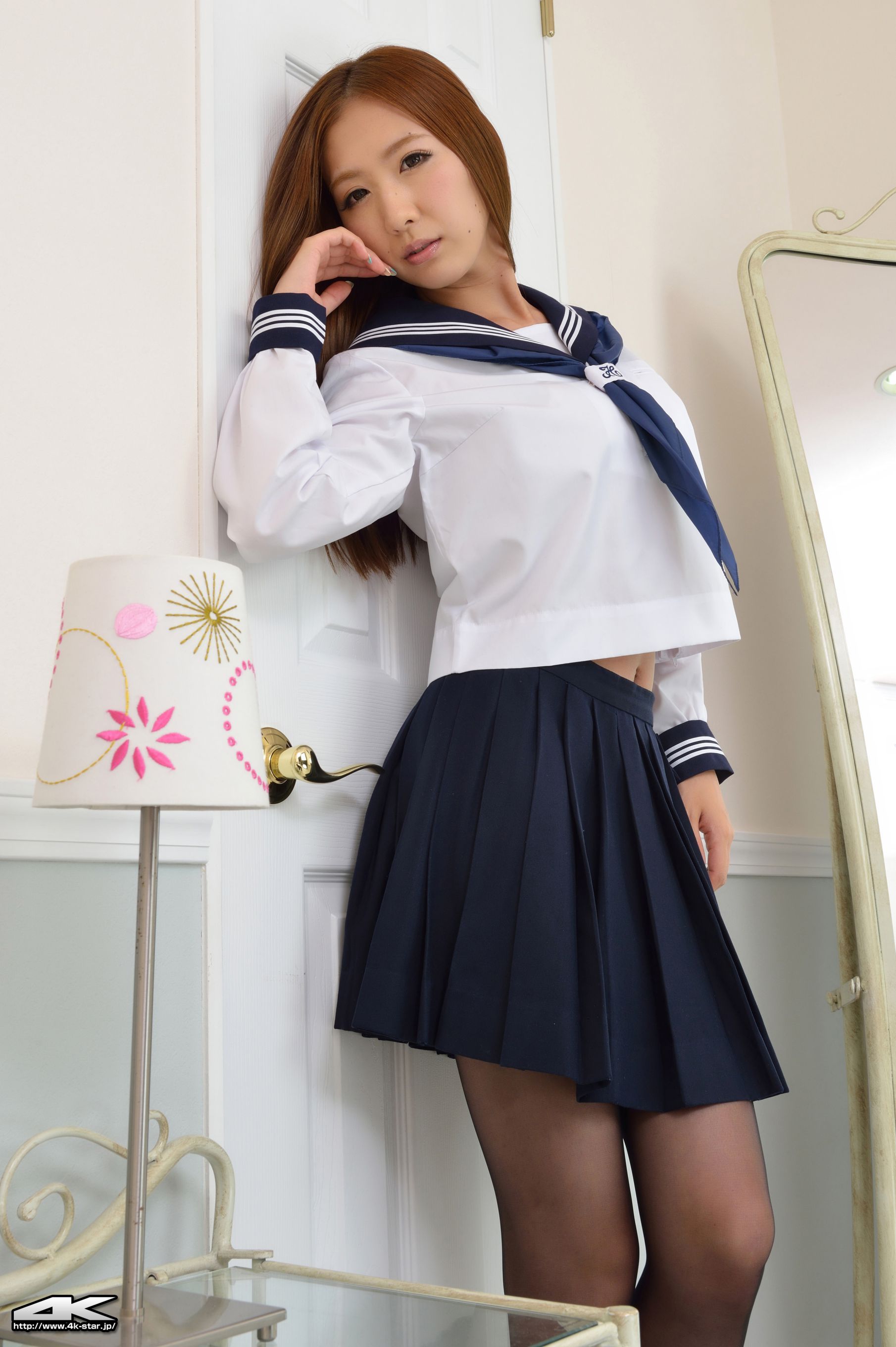 [4K-STAR] NO.00068 岩崎由衣 Sailor Suit 黑丝学妹