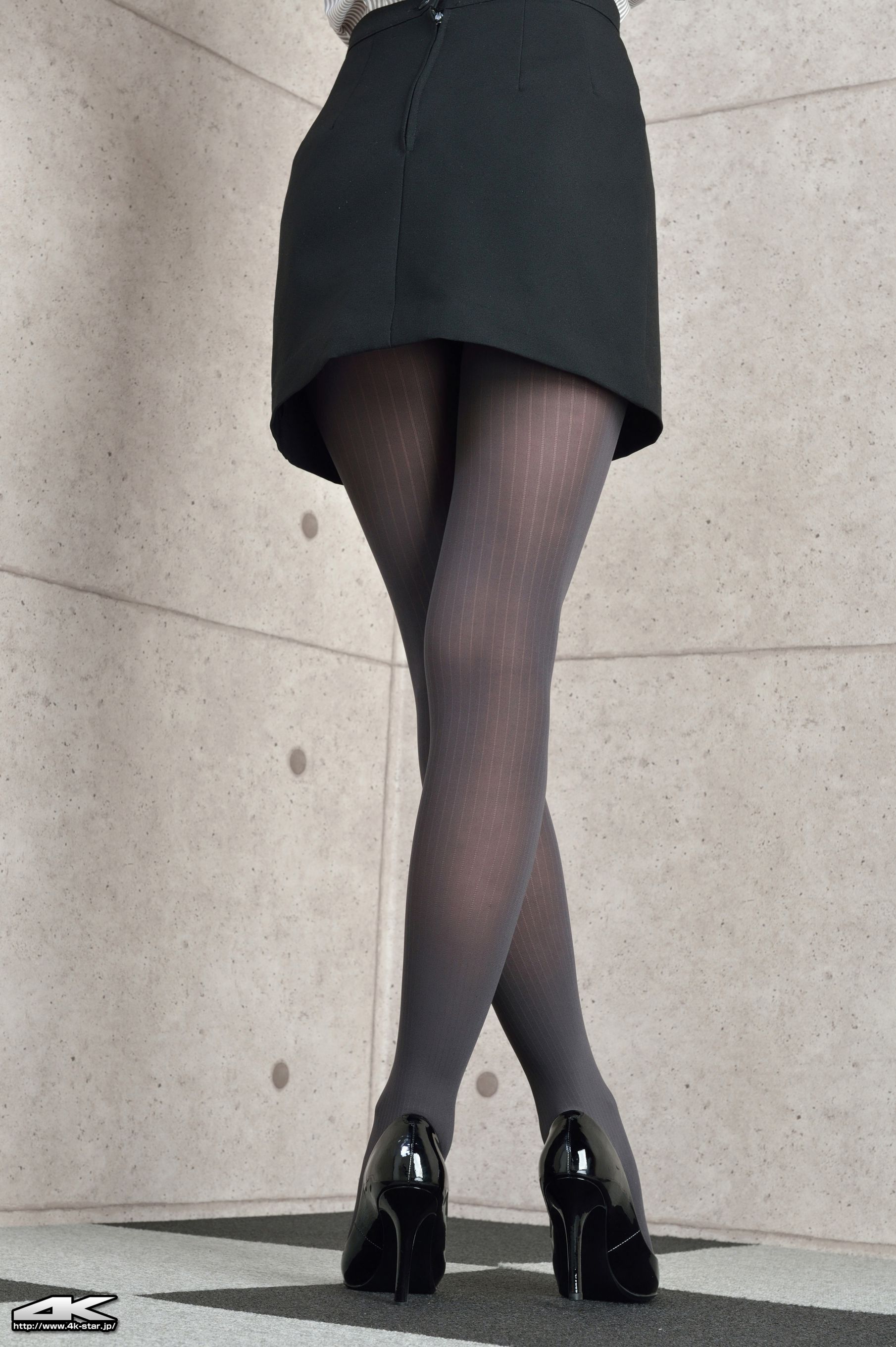 [4K-STAR] NO.00069 岩崎由衣 Office Lady 灰丝职业装