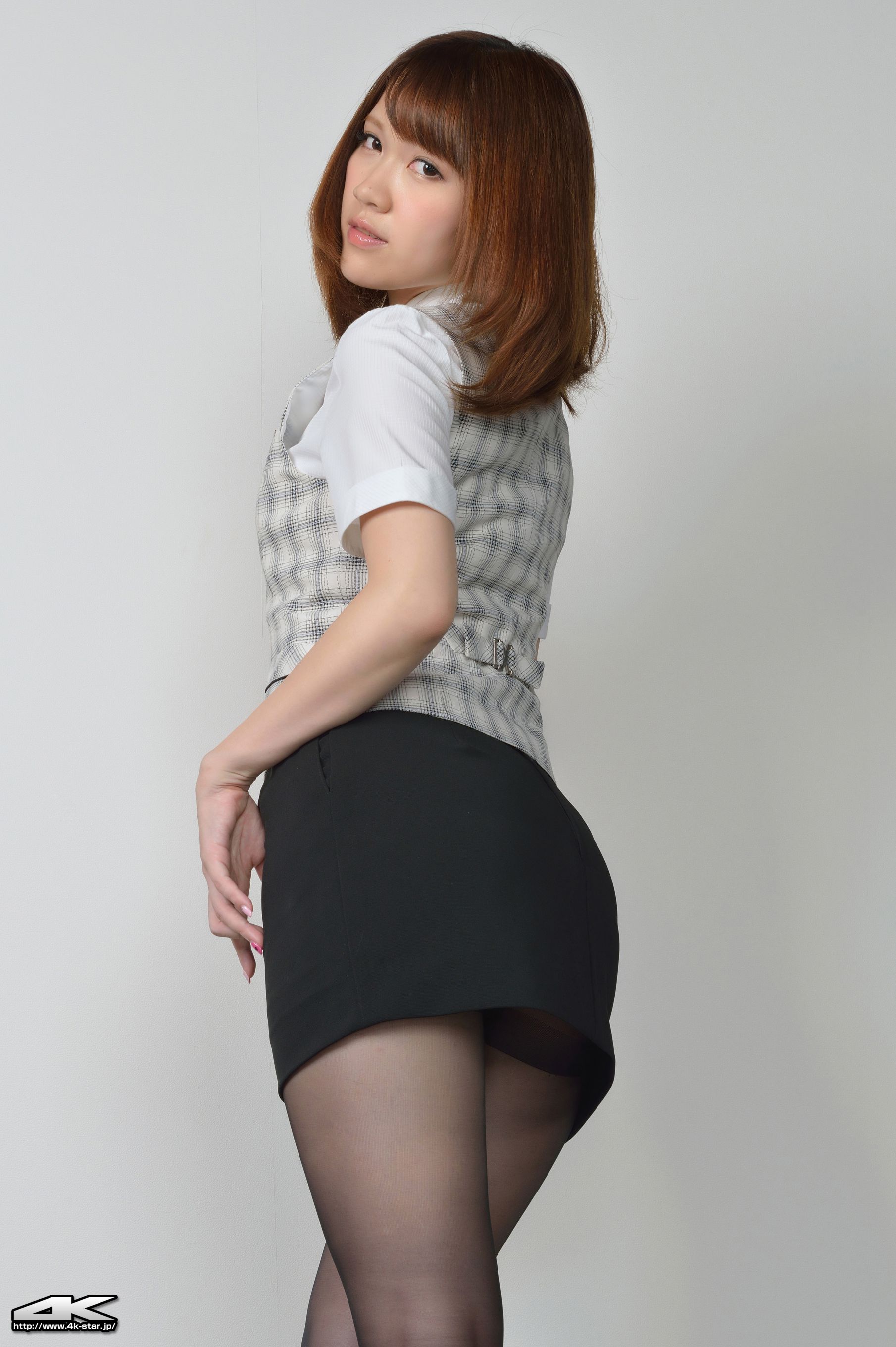 [4K-STAR] NO.00080 高橋あやか/高桥彩华 Office Lady 黑丝职业装