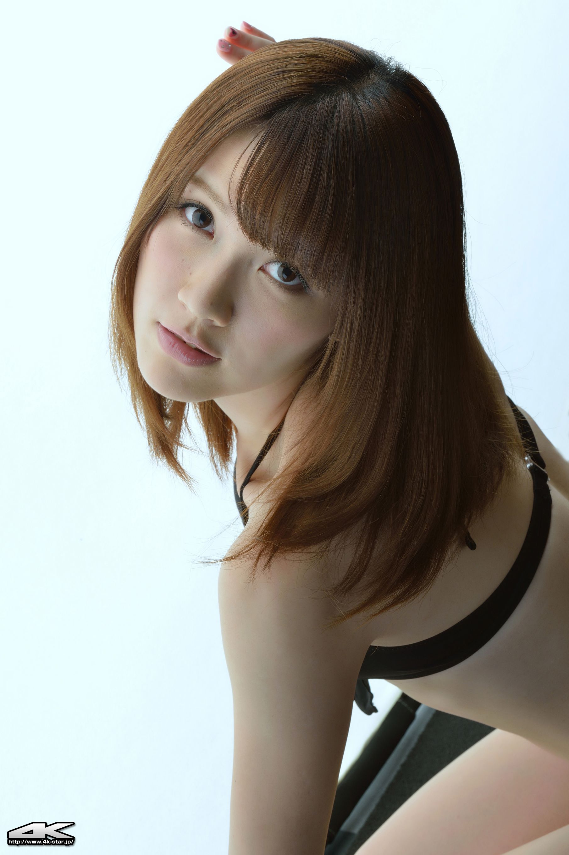 [4K-STAR] NO.00086 高橋あやか/高桥彩华 Swim Suits 黑色比基尼