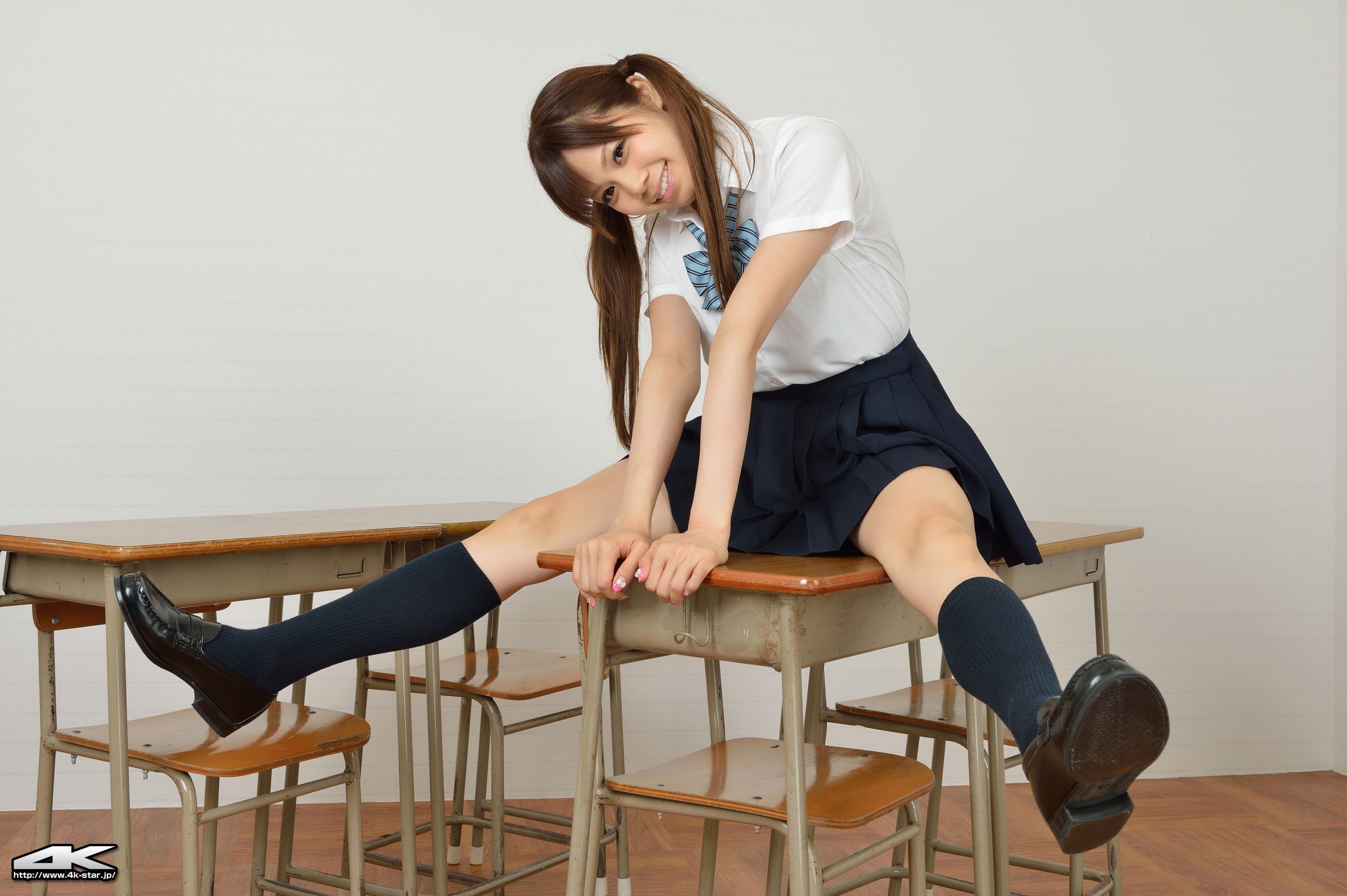 [4K-STAR] NO.00087 中野明日香/中野あすか Uniform 教室学生装