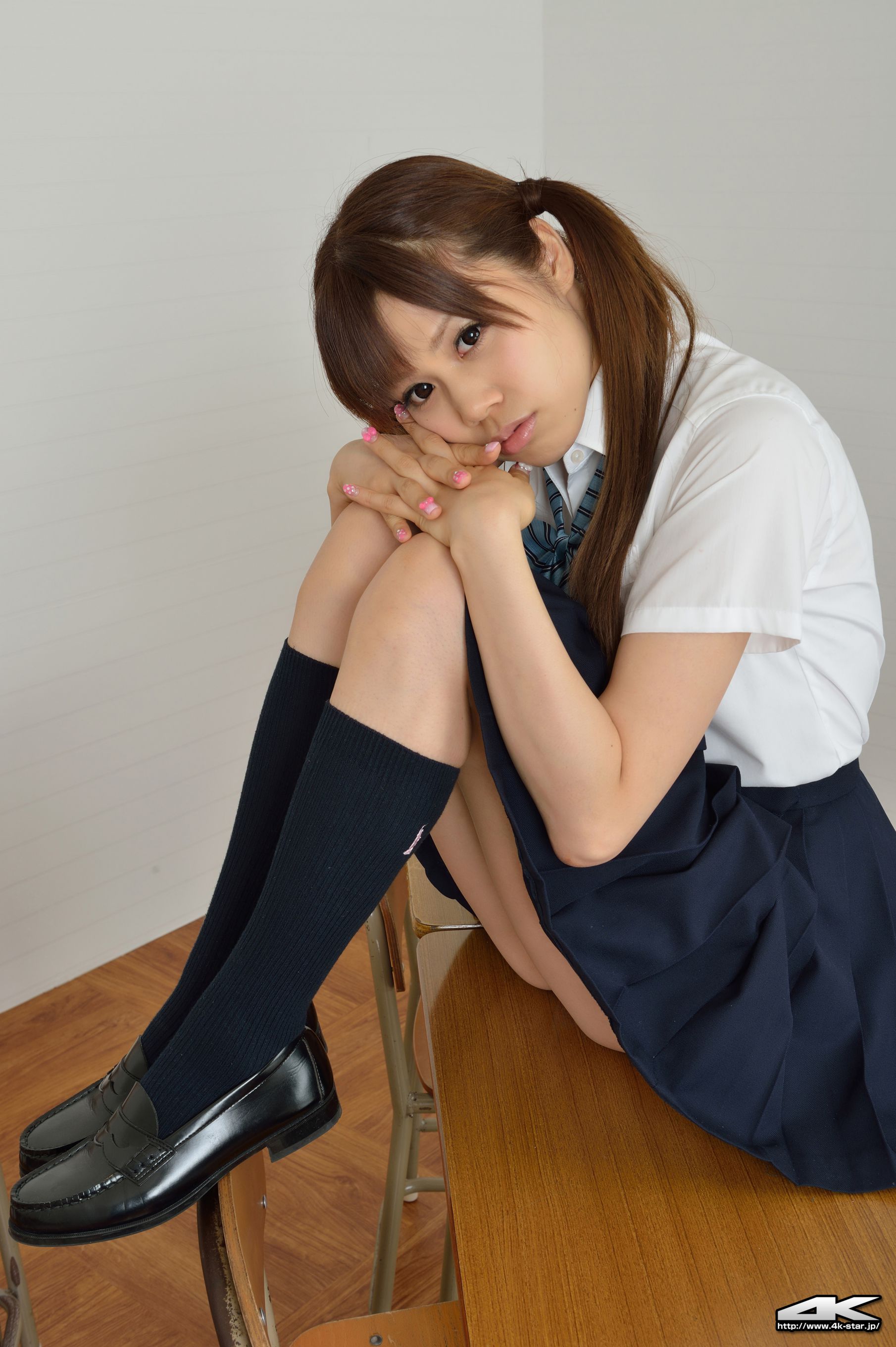 [4K-STAR] NO.00087 中野明日香/中野あすか Uniform 教室学生装
