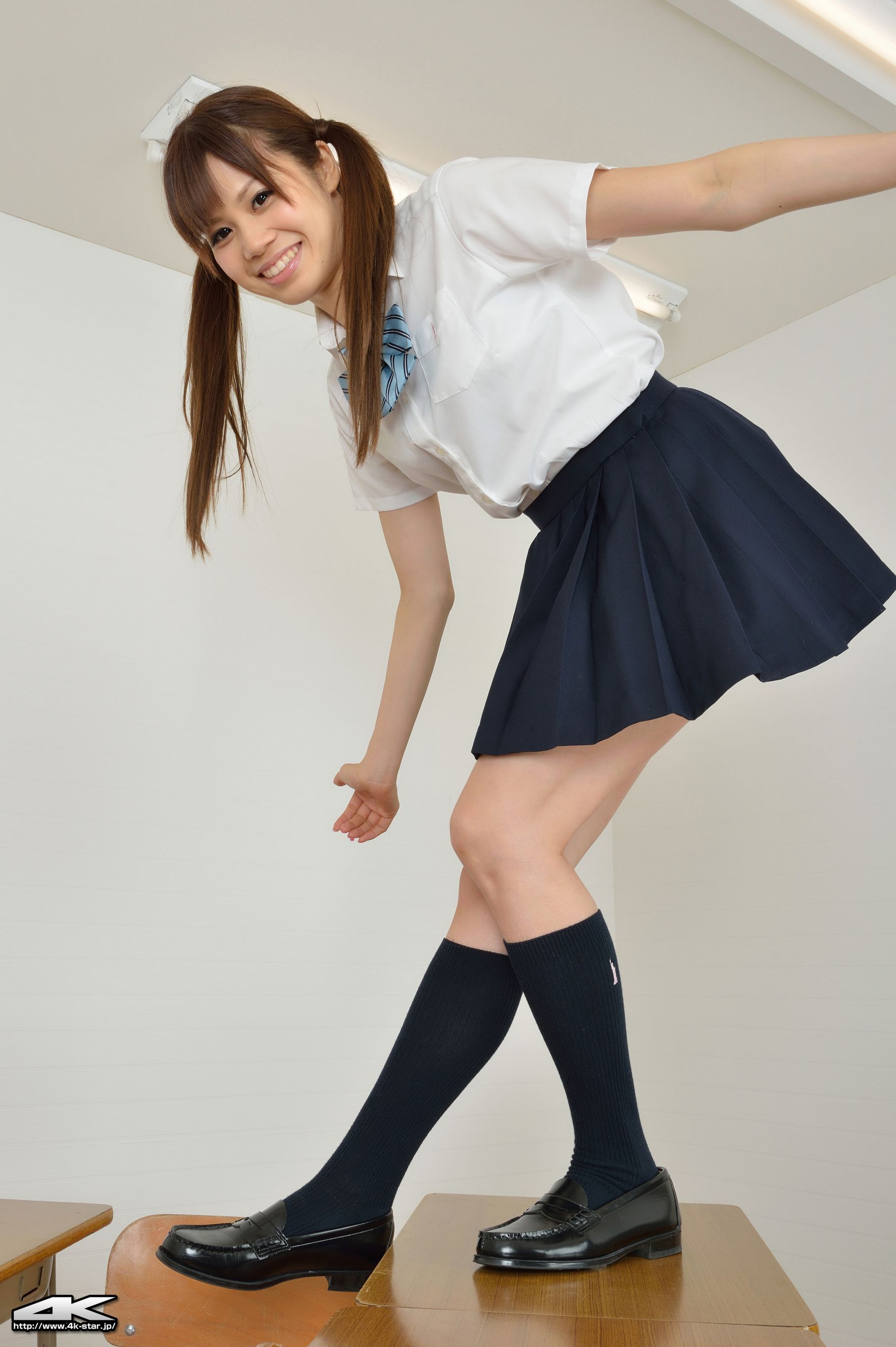 [4K-STAR] NO.00087 中野明日香/中野あすか Uniform 教室学生装