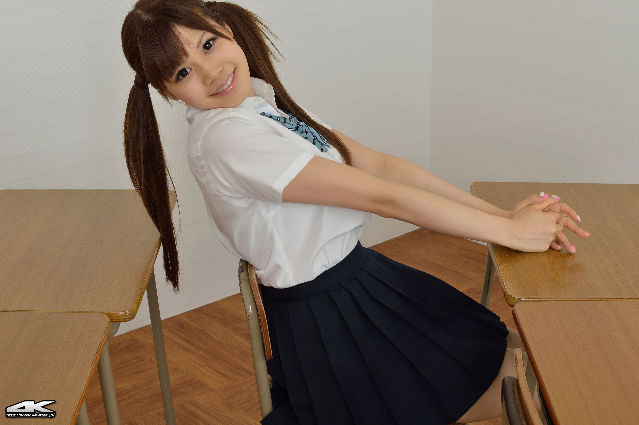 [4K-STAR] NO.00087 中野明日香/中野あすか Uniform 教室学生装