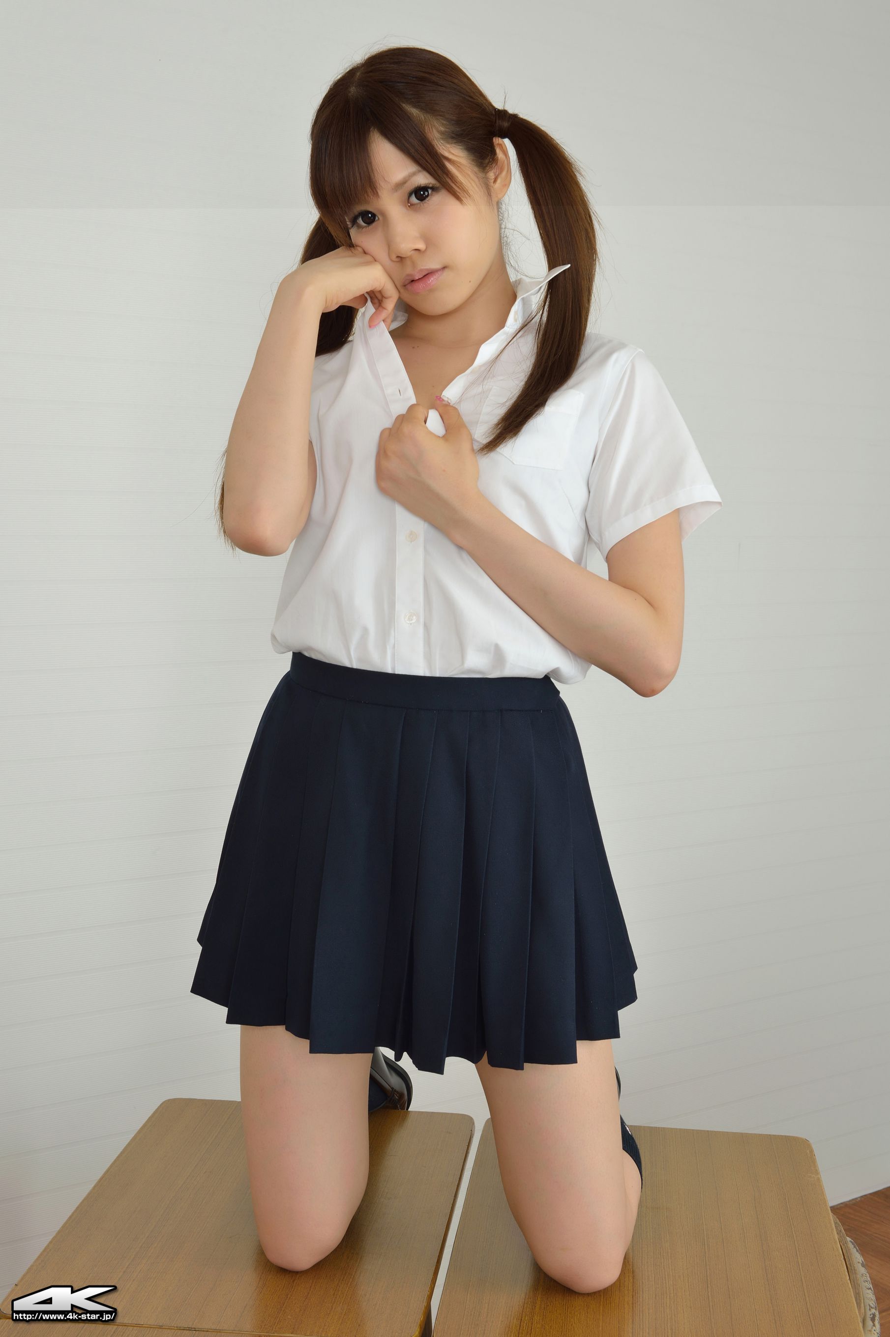 [4K-STAR] NO.00087 中野明日香/中野あすか Uniform 教室学生装