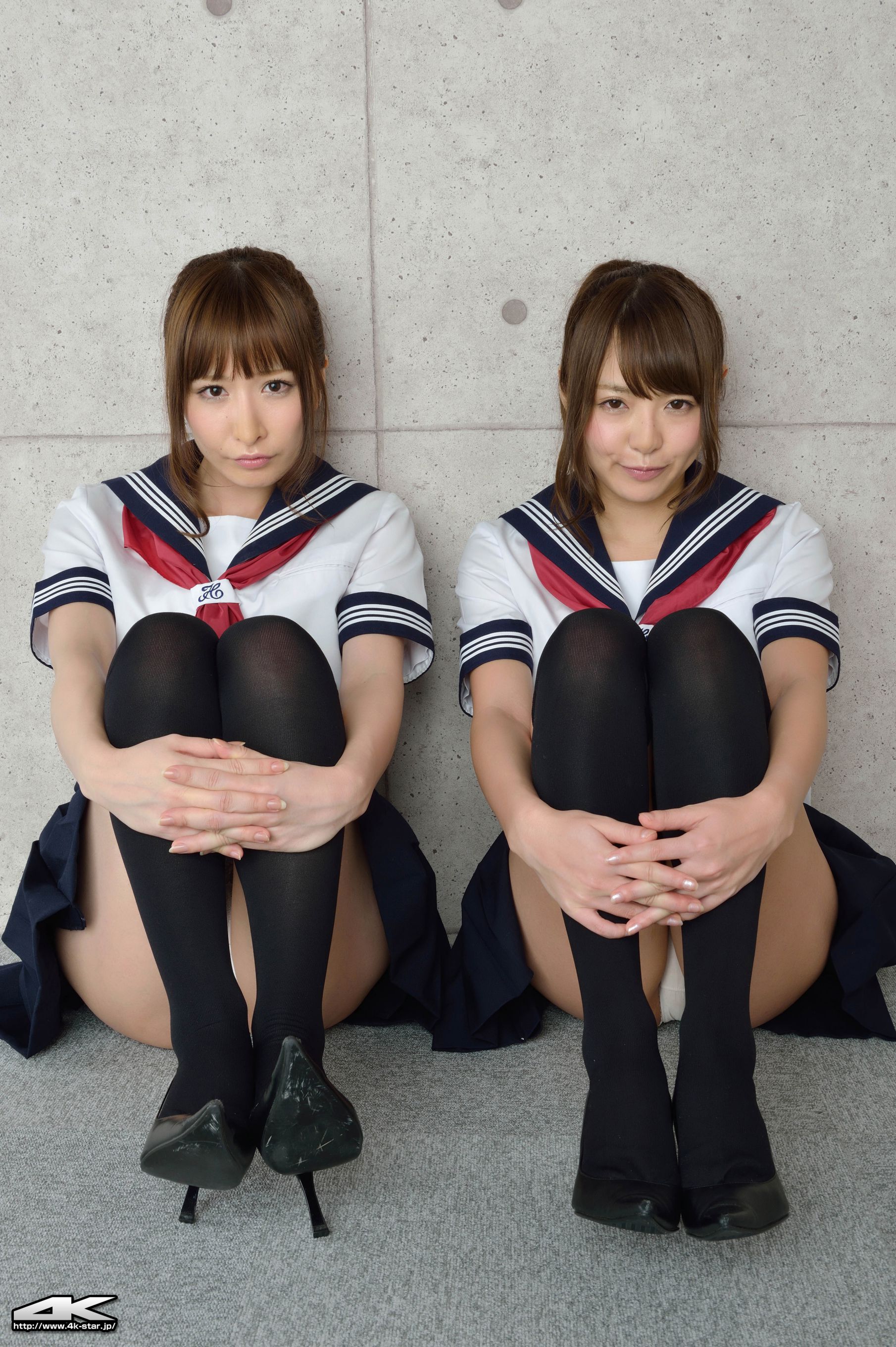 [4K-STAR] NO.00109 Yoshimi sisters 吉見姐妹 School Girl 学生装