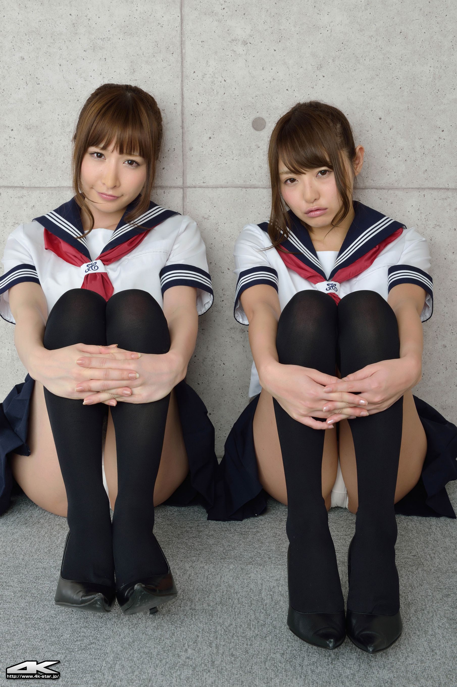 [4K-STAR] NO.00109 Yoshimi sisters 吉見姐妹 School Girl 学生装