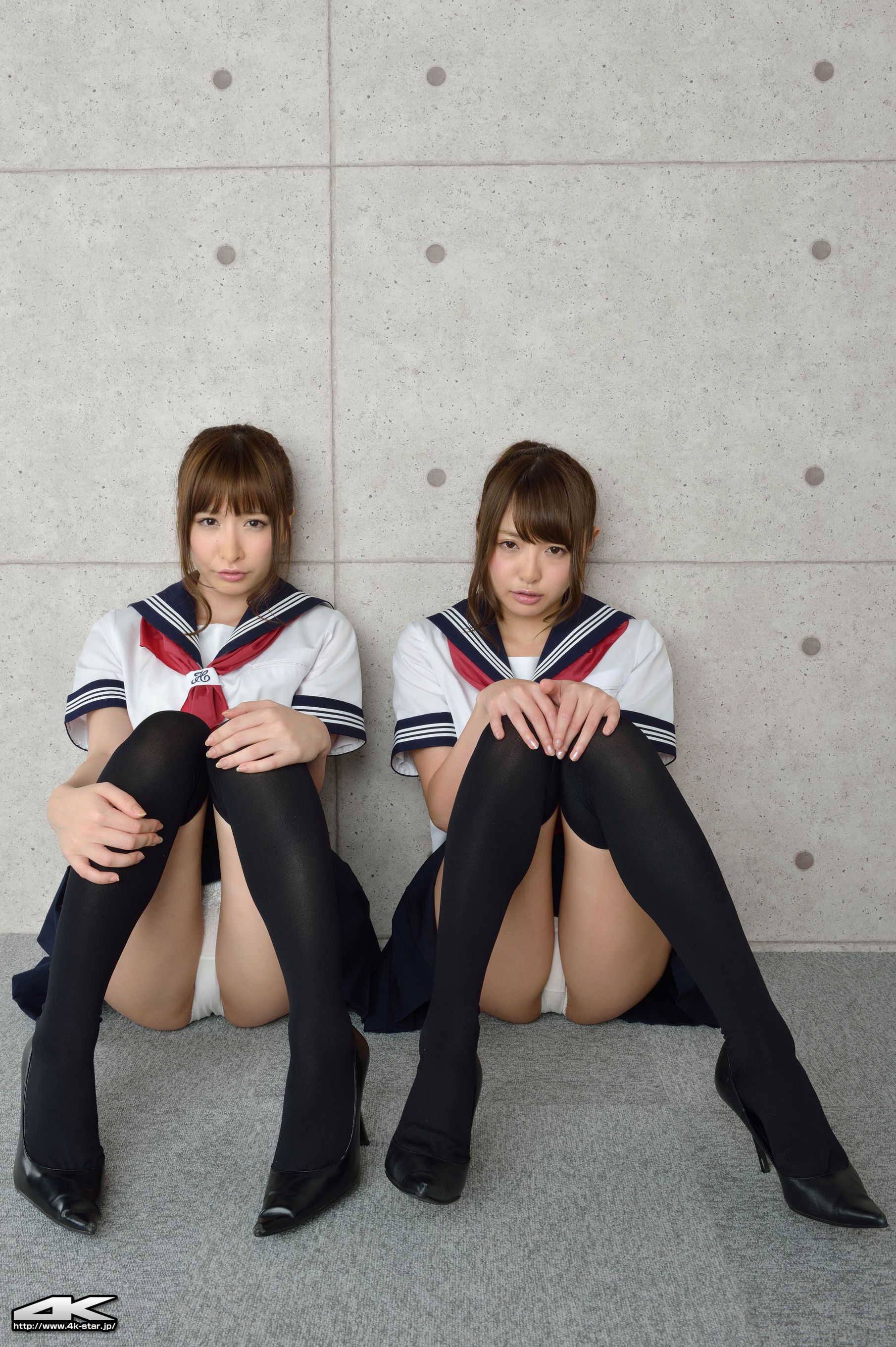 [4K-STAR] NO.00109 Yoshimi sisters 吉見姐妹 School Girl 学生装