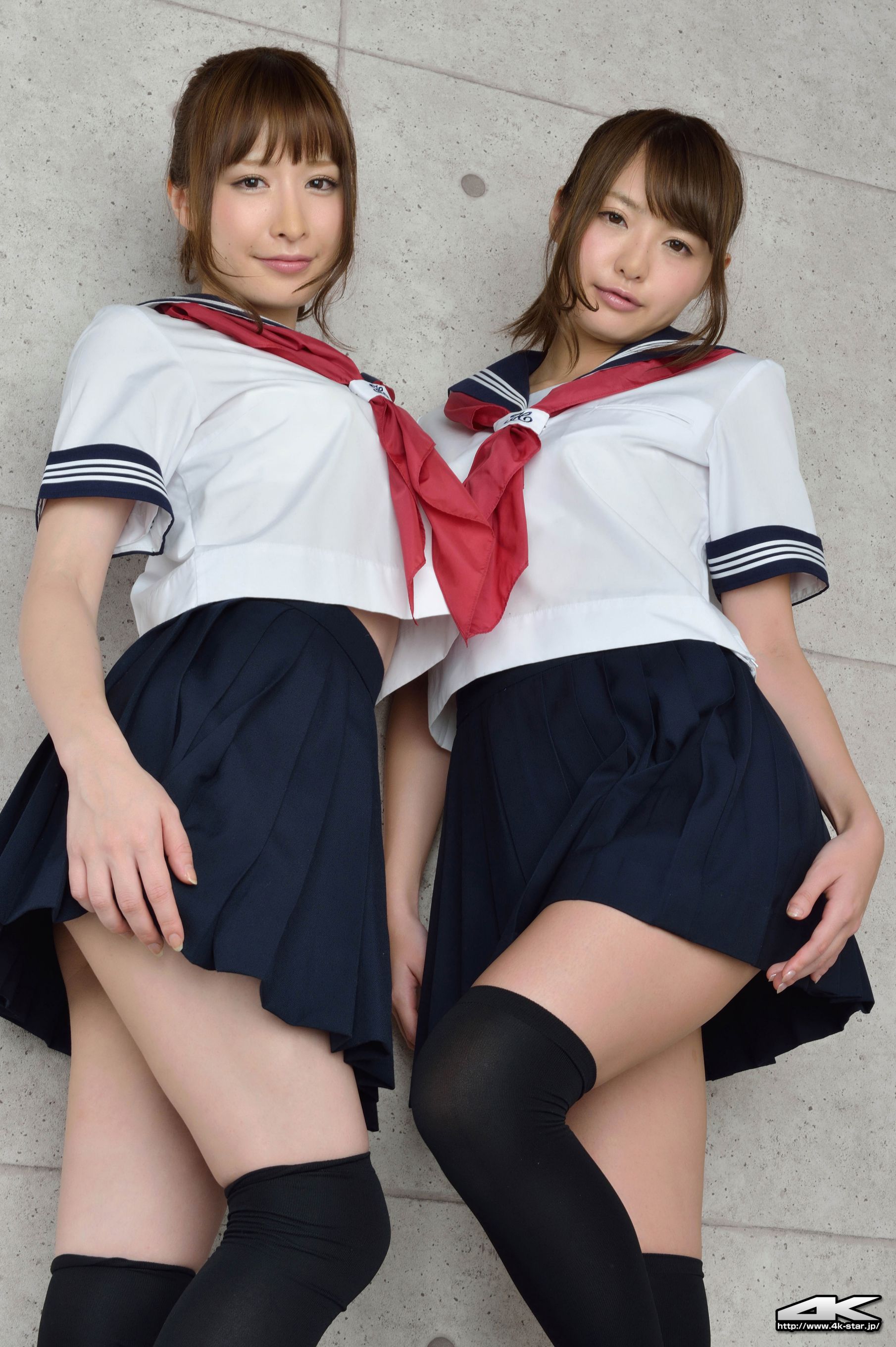 [4K-STAR] NO.00109 Yoshimi sisters 吉見姐妹 School Girl 学生装