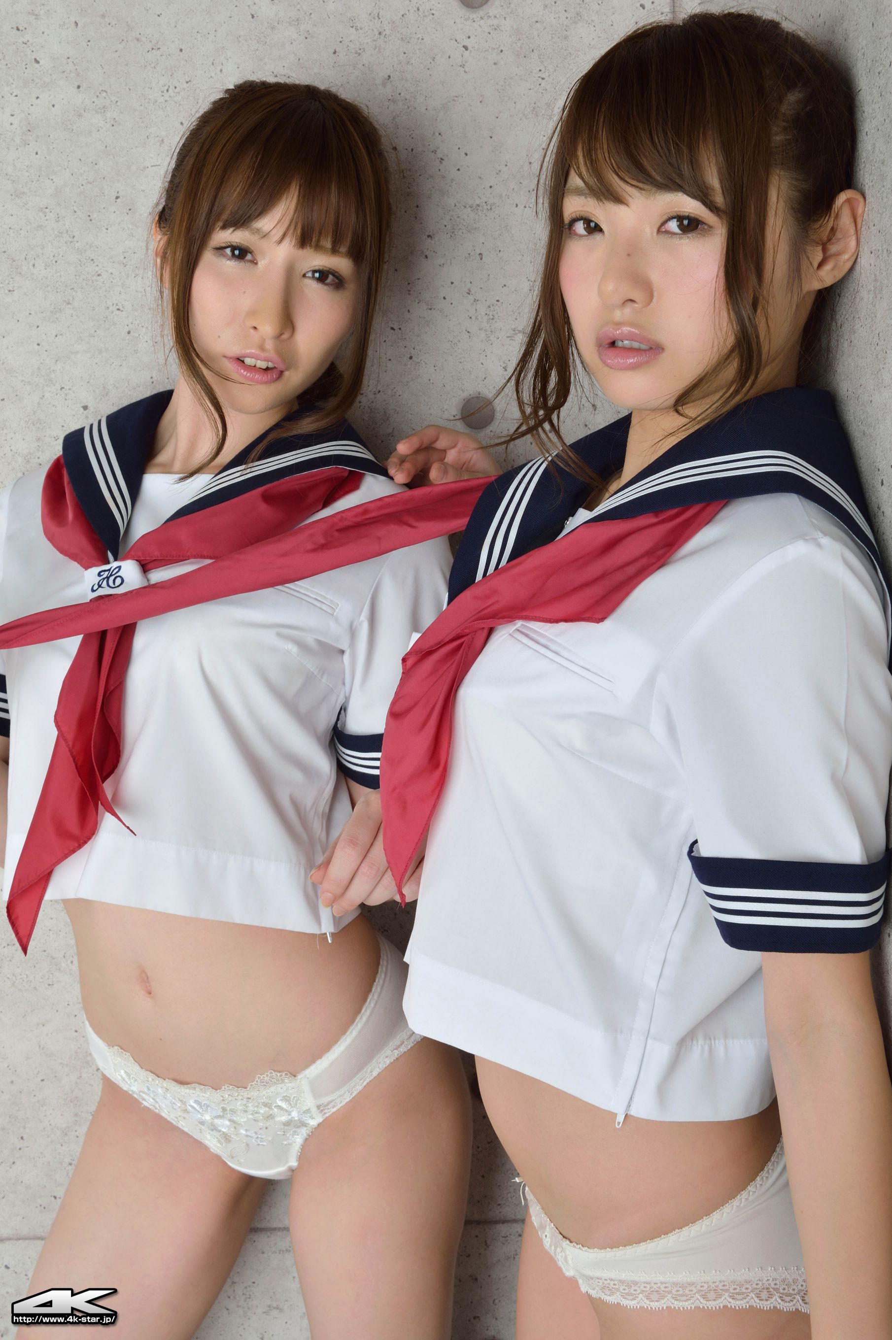 [4K-STAR] NO.00109 Yoshimi sisters 吉見姐妹 School Girl 学生装