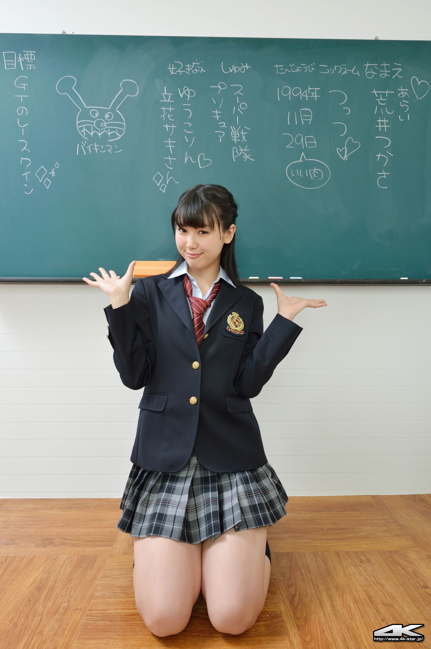 [4K-STAR] NO.00116 荒井司/荒井つかさ School Girl 学生装