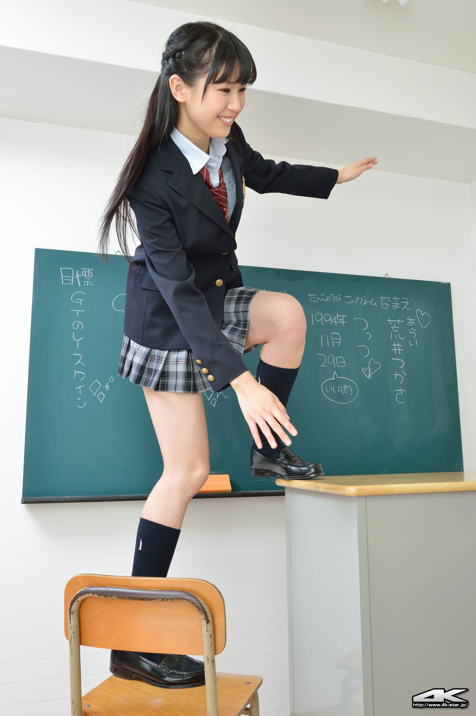 [4K-STAR] NO.00116 荒井司/荒井つかさ School Girl 学生装