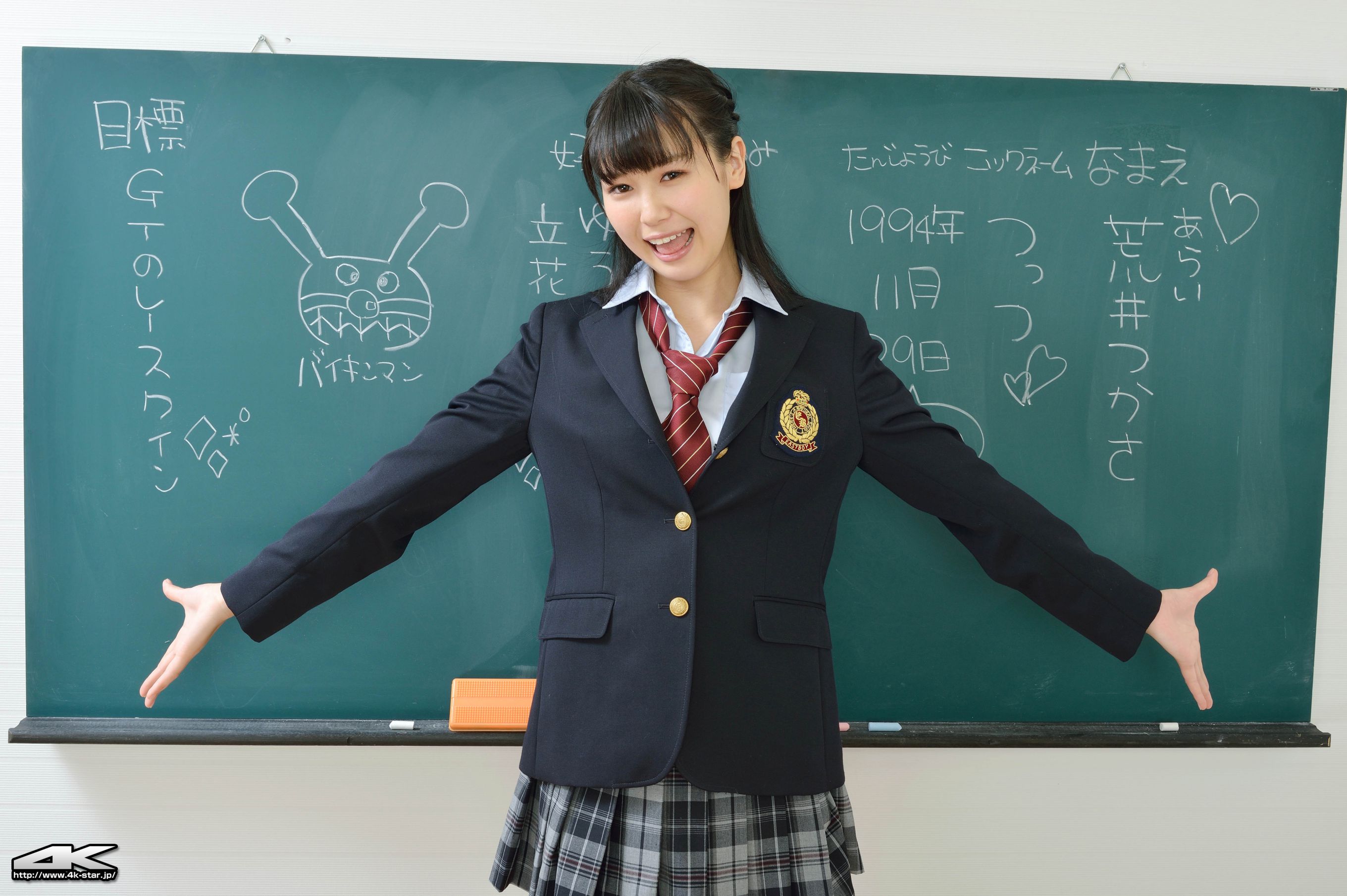 [4K-STAR] NO.00116 荒井司/荒井つかさ School Girl 学生装