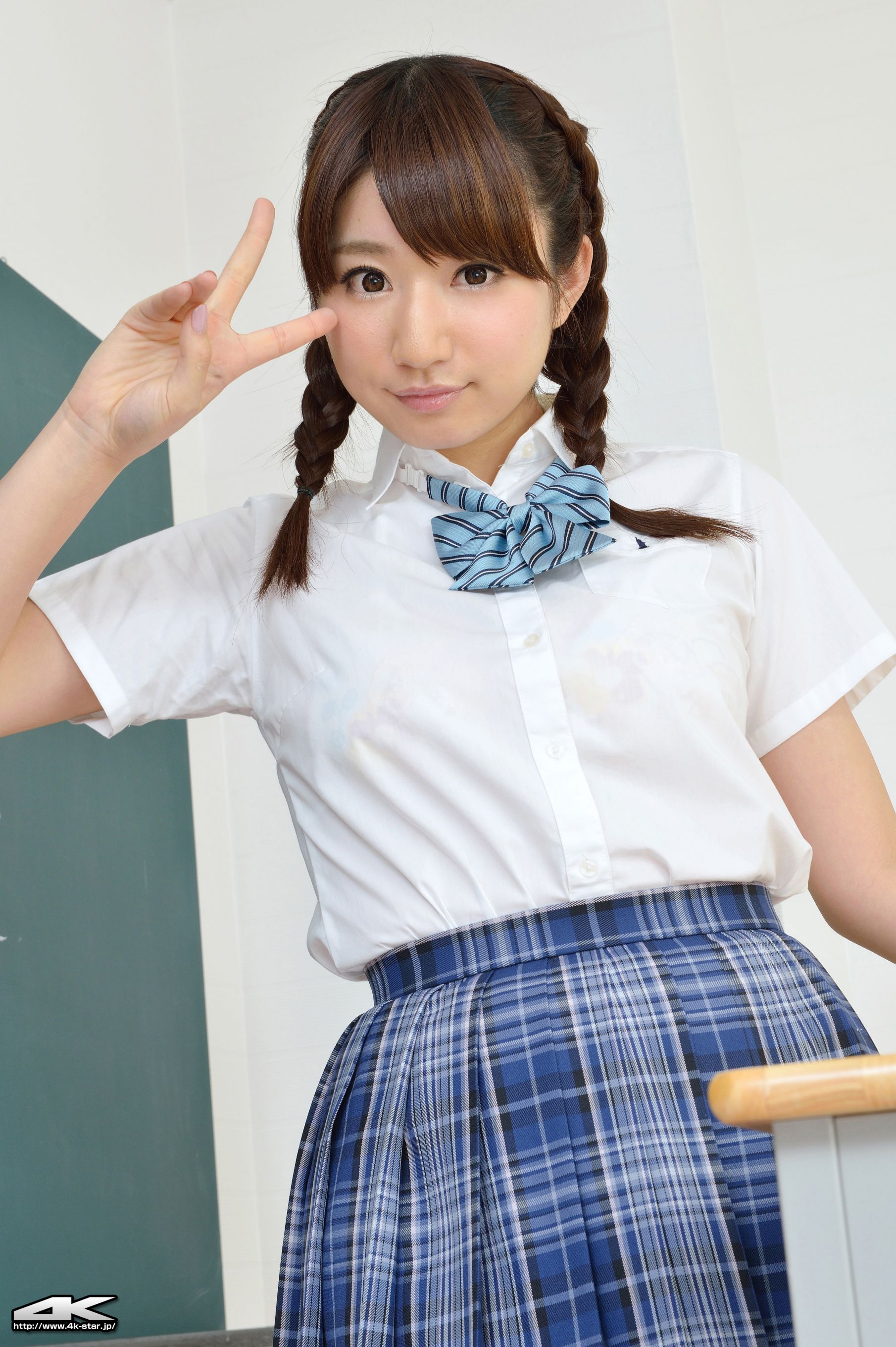 [4K-STAR] NO.00123 池田愛恵里 School Girl 教室学生装