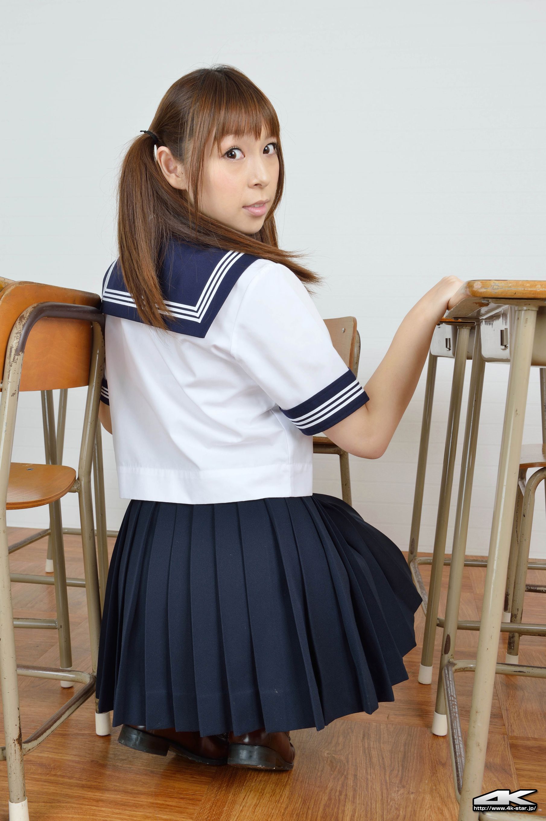 [4K-STAR] NO.00134 疋田紗也 School Girl 教室学生装