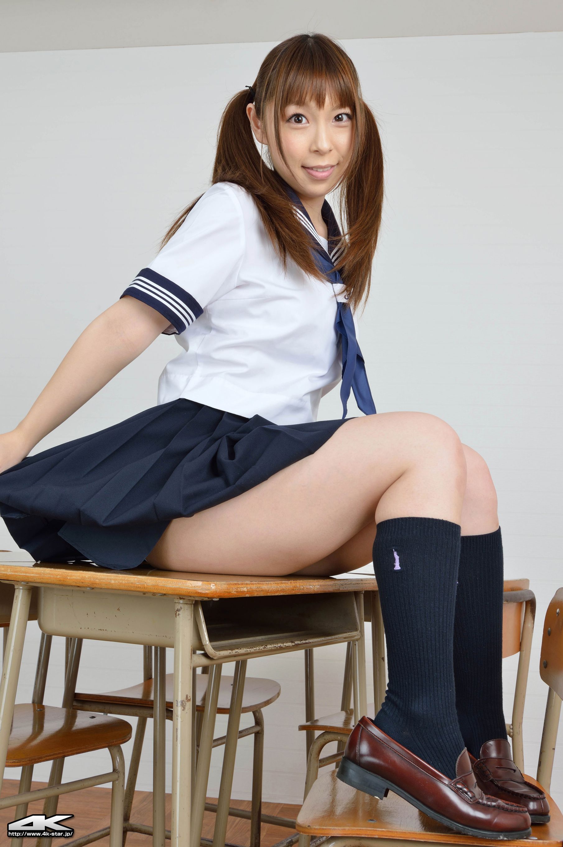 [4K-STAR] NO.00134 疋田紗也 School Girl 教室学生装