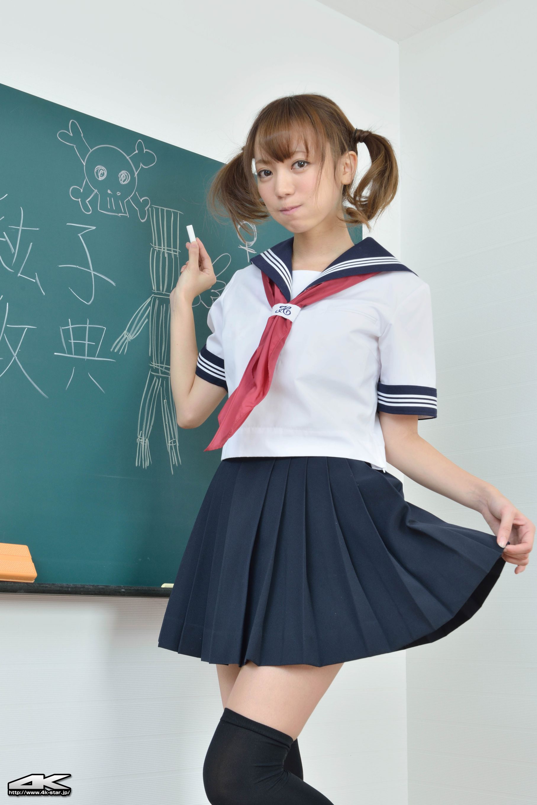 [4K-STAR] NO.00141 鎌田紘子 School Girl 水手服学生装