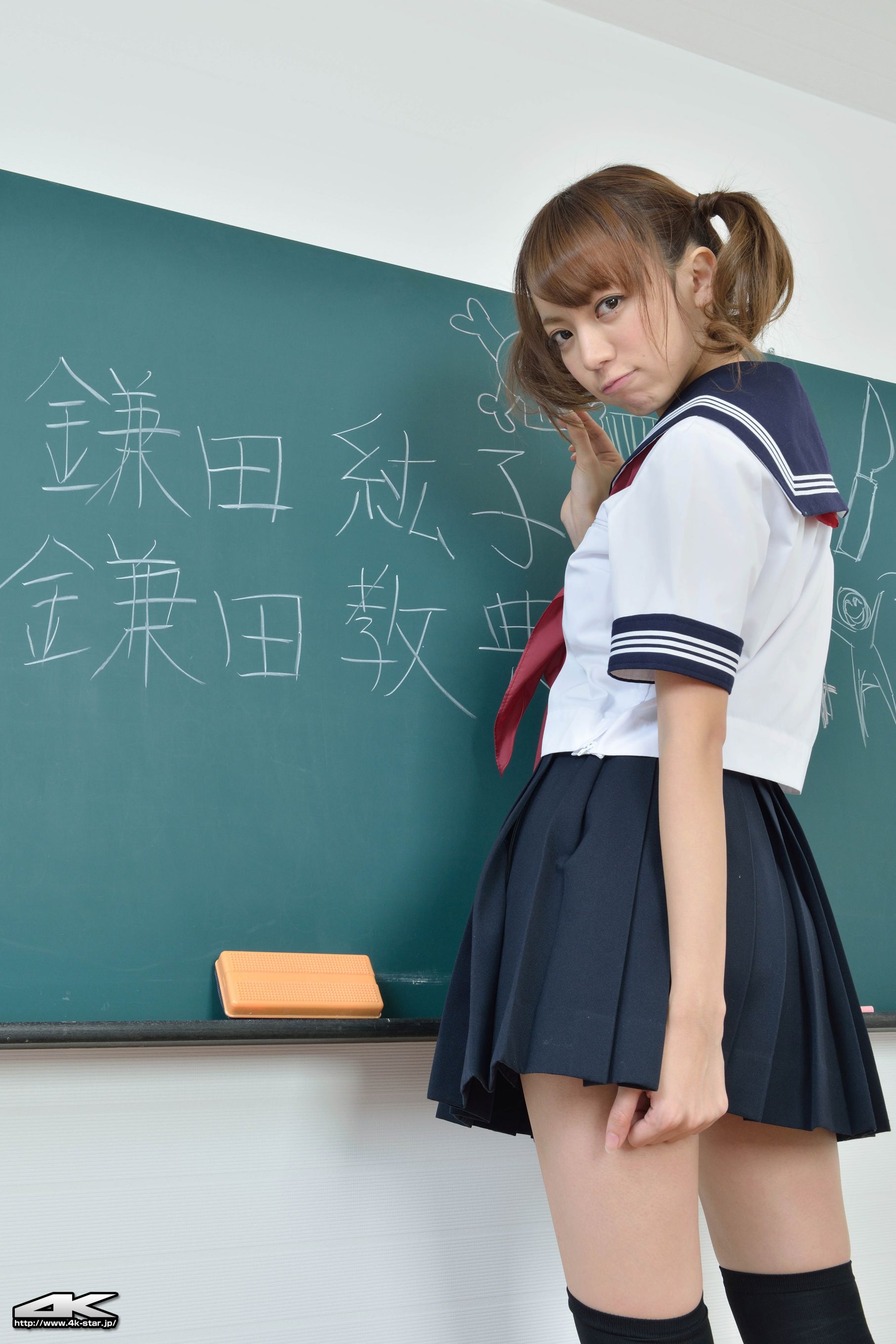 [4K-STAR] NO.00141 鎌田紘子 School Girl 水手服学生装