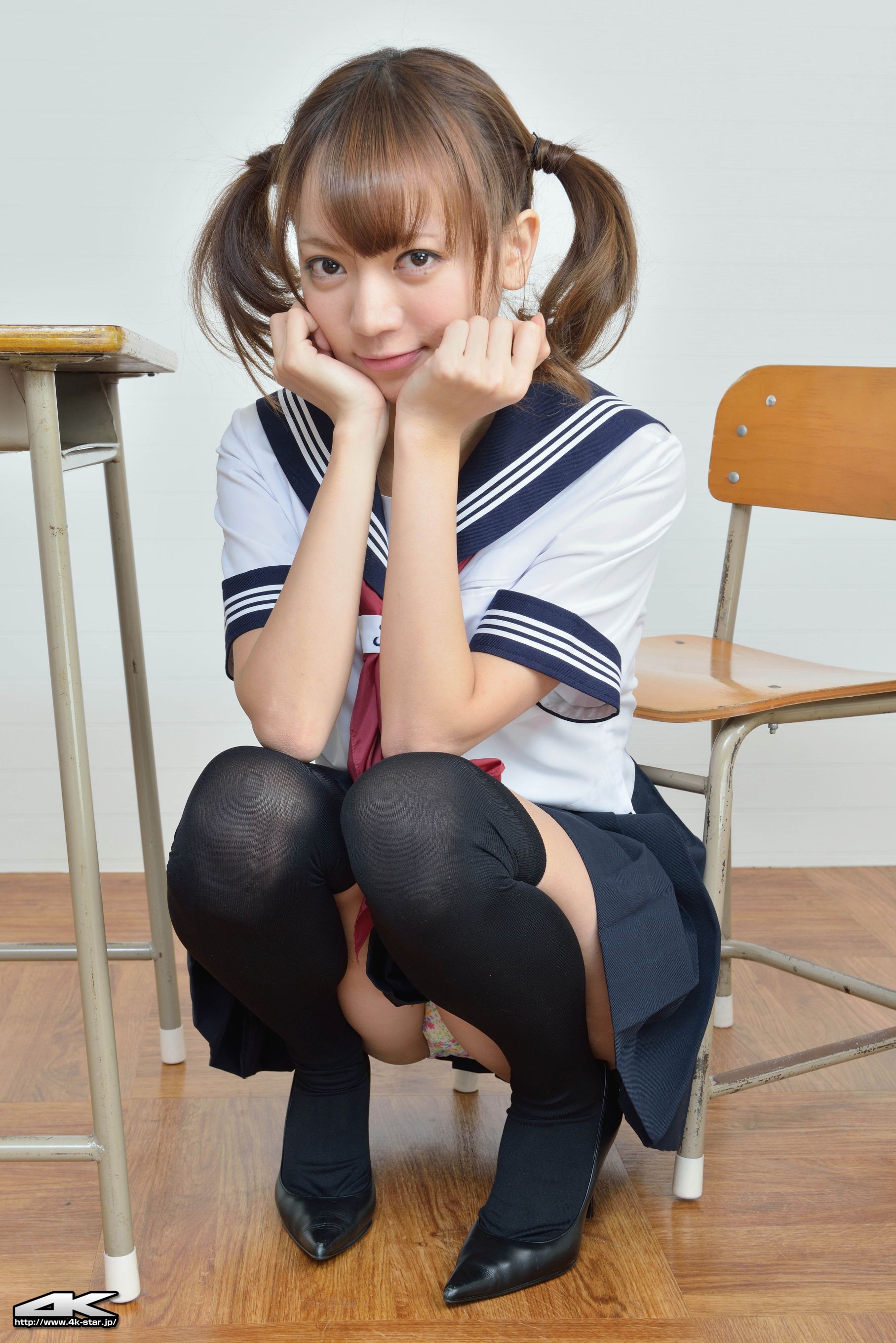 [4K-STAR] NO.00141 鎌田紘子 School Girl 水手服学生装