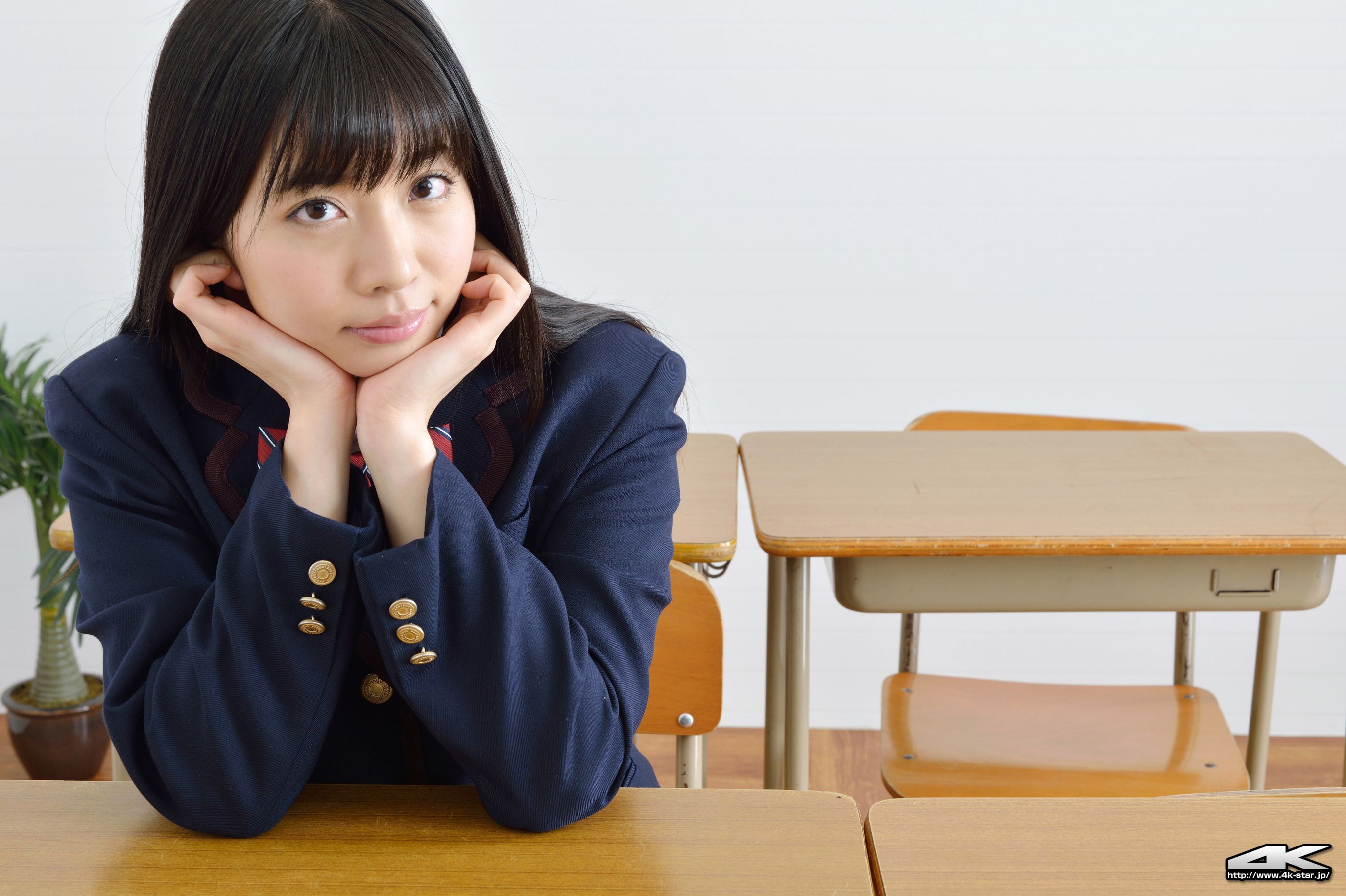 [4K-STAR] NO.00151 内野未来 School Girl 学生装