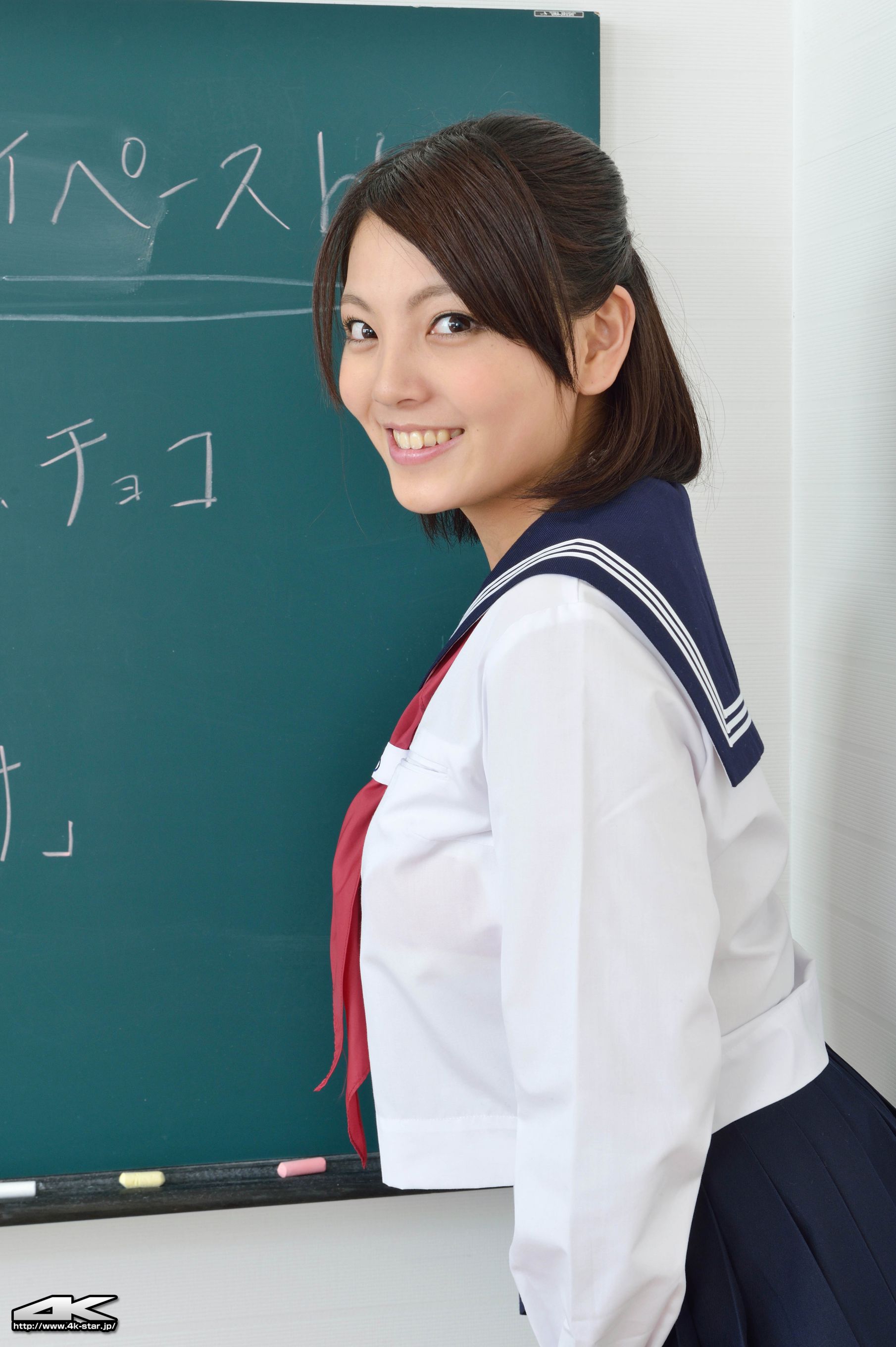 [4K-STAR] NO.00153 樱安里/桜あんり School Girl 教室校服诱惑
