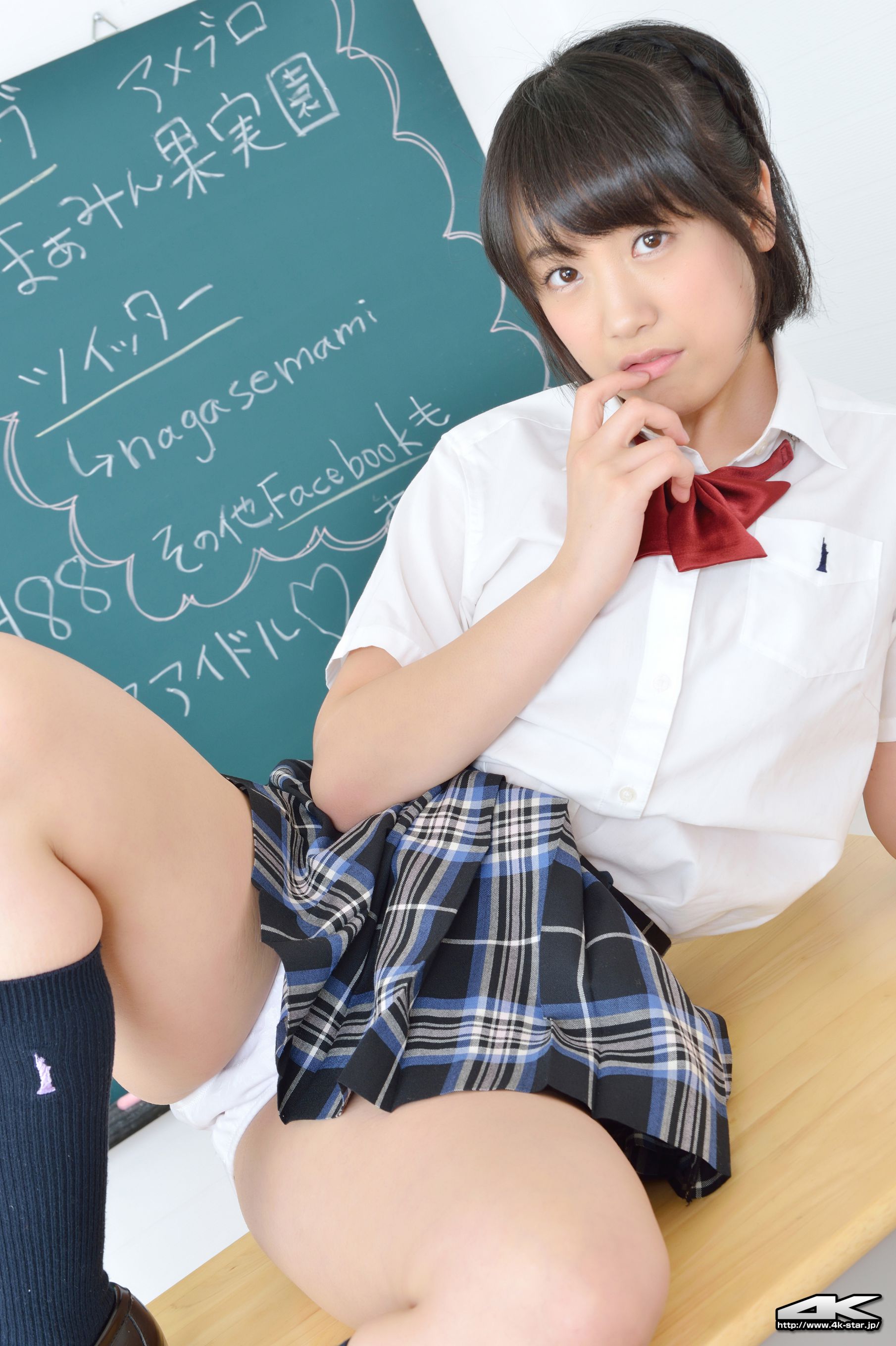 [4K-STAR] NO.00163 長瀬麻美 School Girl 校服诱惑