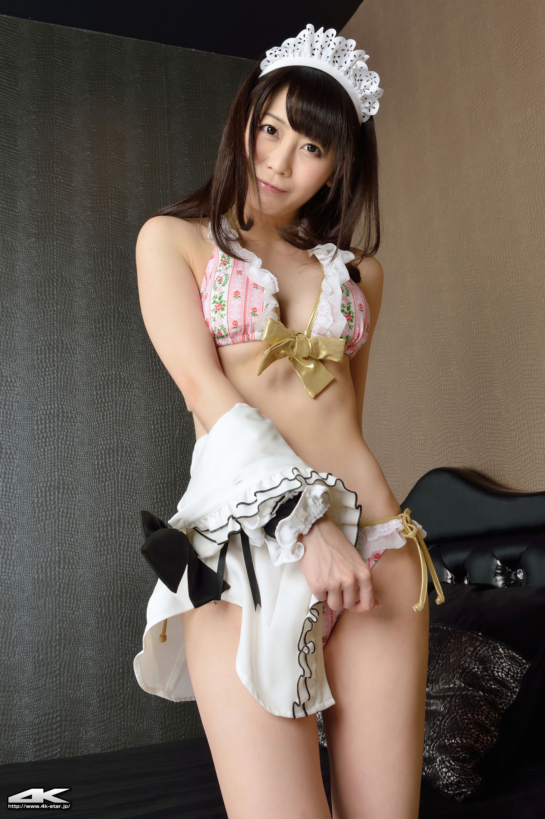 [4K-STAR] NO.00184 桜のどか Maid Costume 白丝女仆