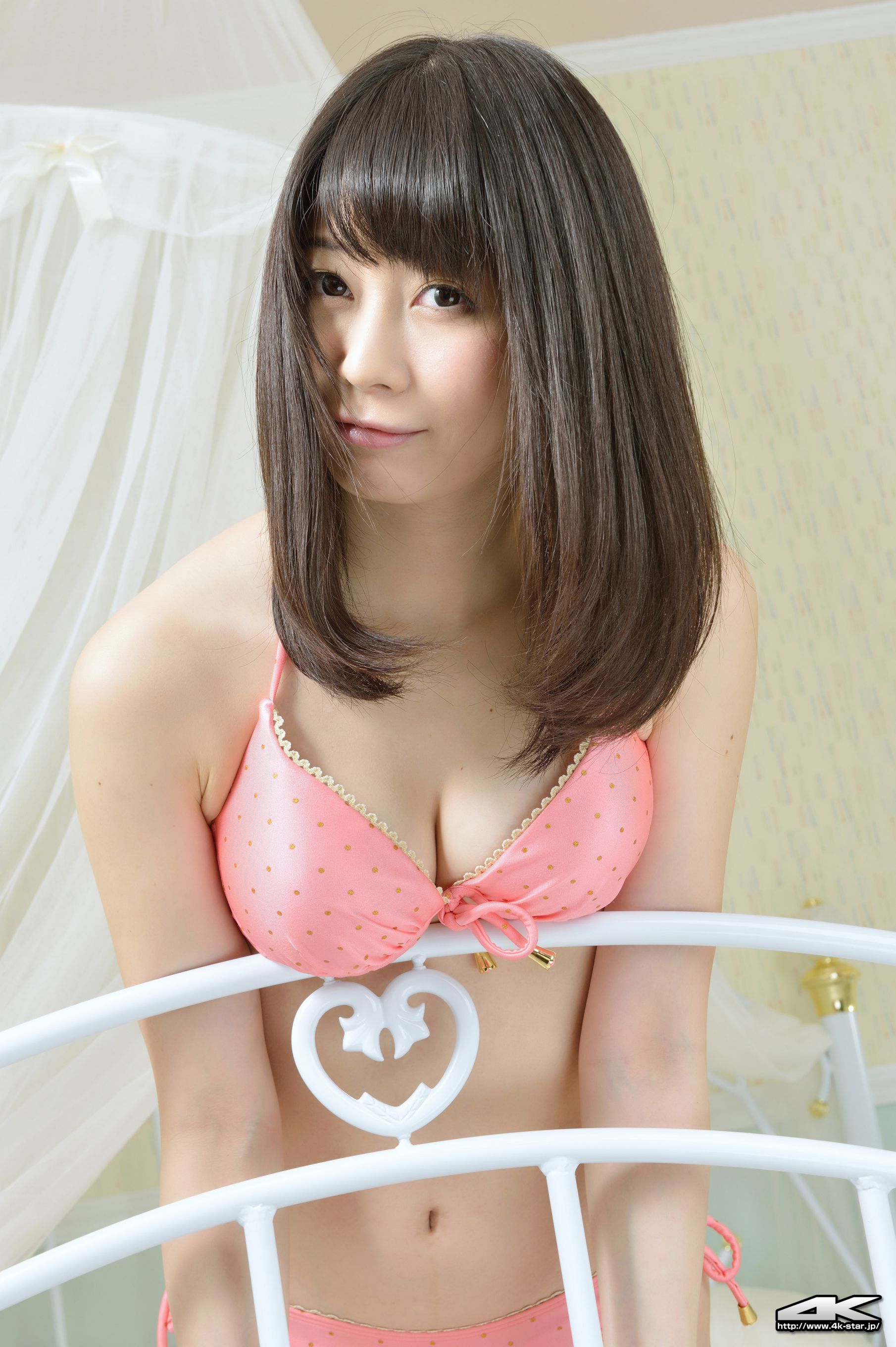 [4K-STAR] NO.00185 桜のどか Swim Suits 粉色泳装