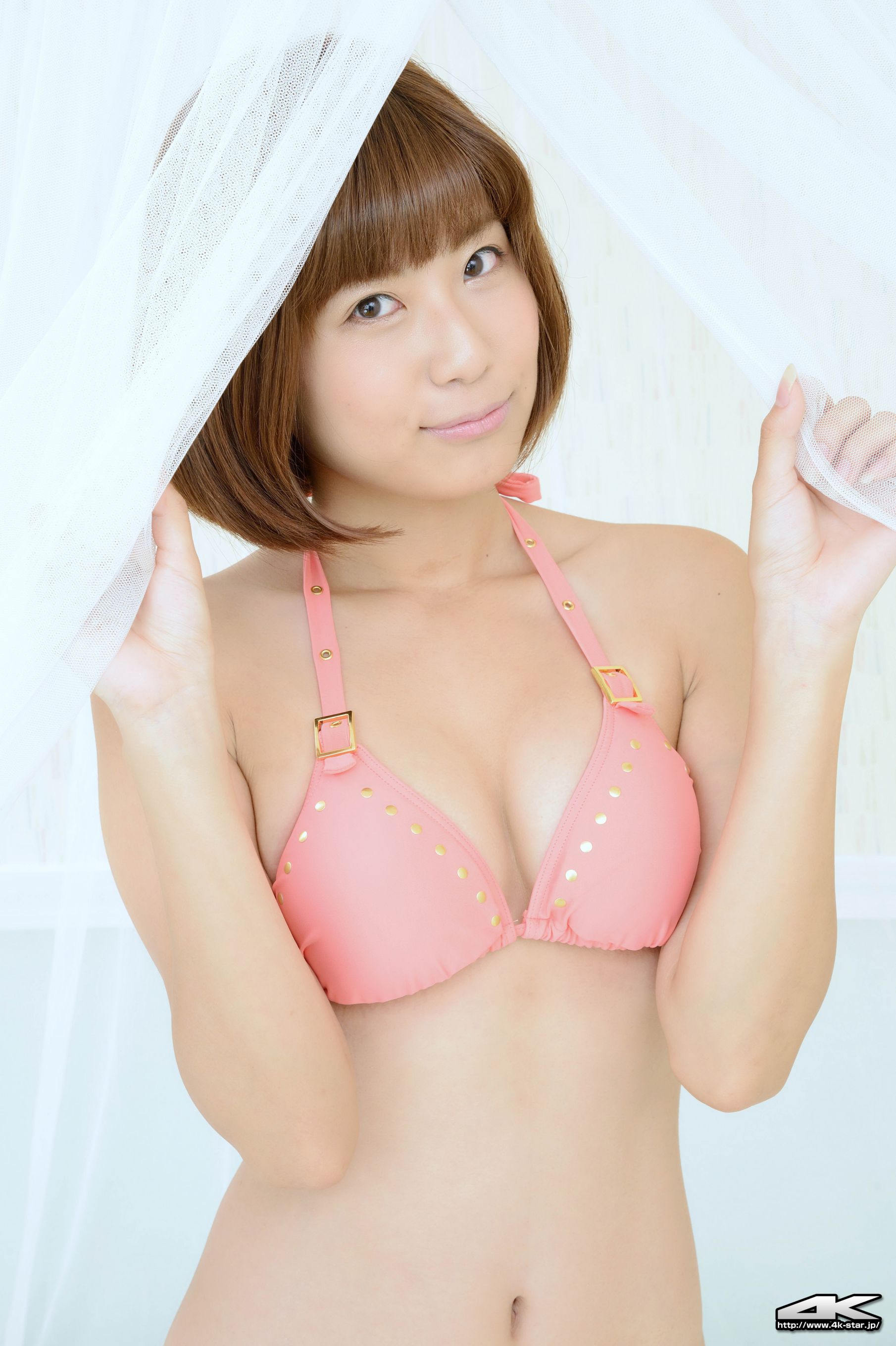 [4K-STAR] NO.00217 天野麻菜 Swim Suits 粉色泳装