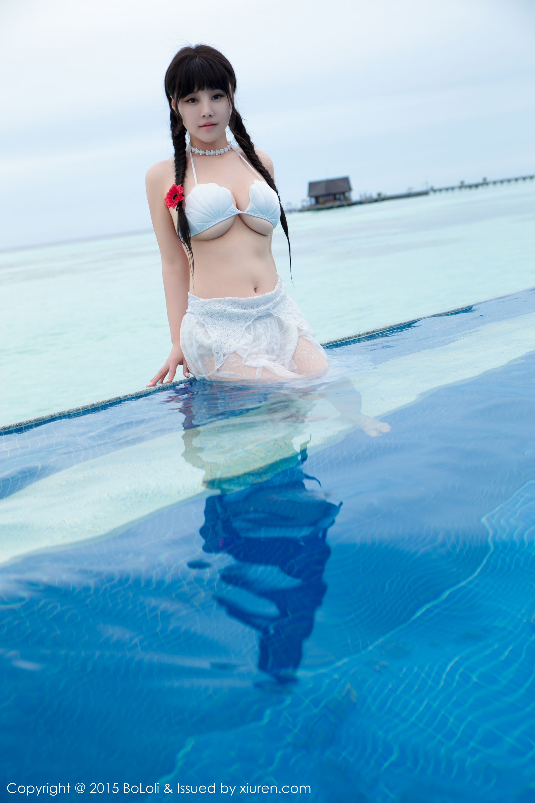 Barbie可儿《马尔代夫旅拍》海边和沙滩篇 [BoLoli波萝社] Vol.057 写真集