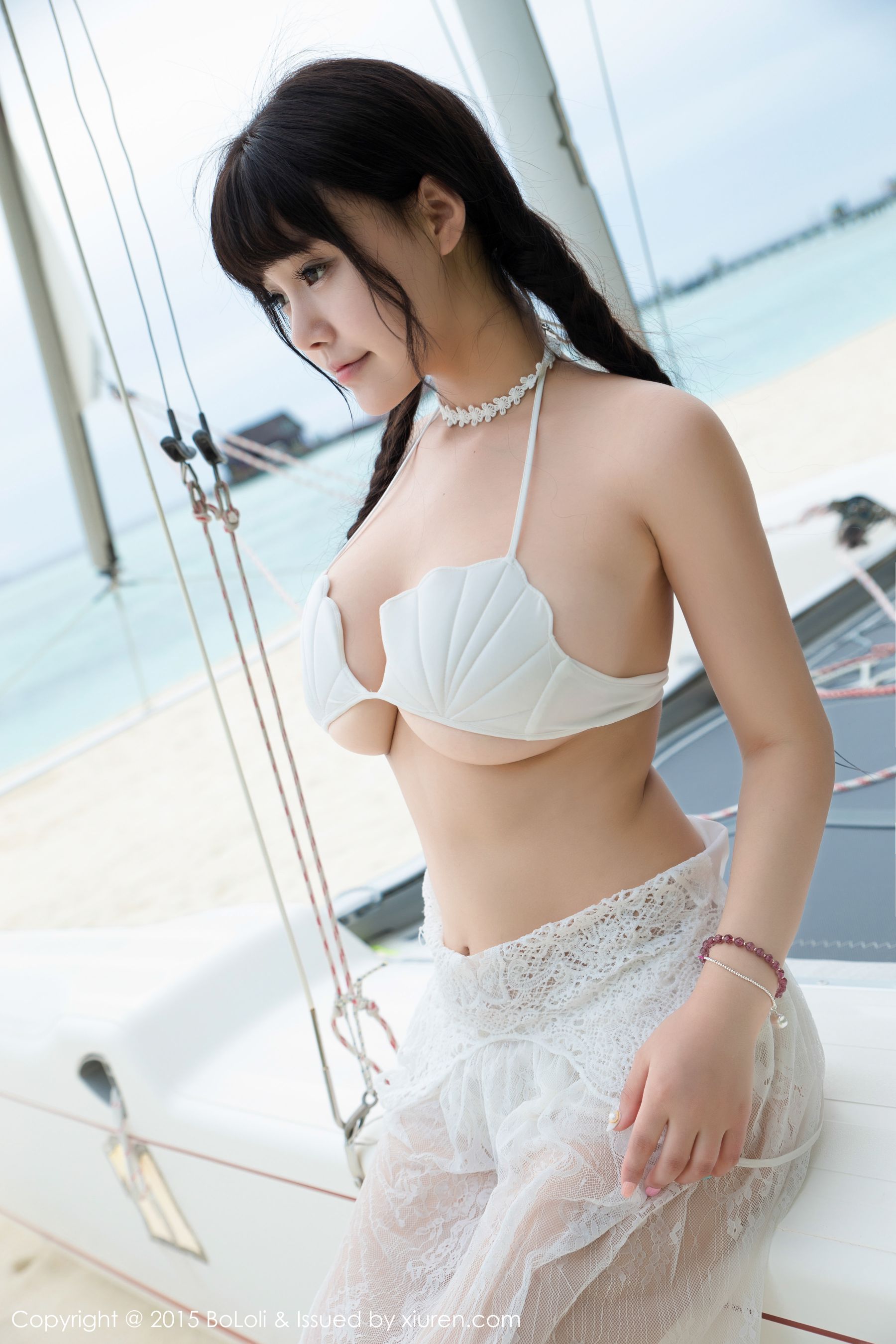 Barbie可儿《马尔代夫旅拍》海边和沙滩篇 [BoLoli波萝社] Vol.057 写真集