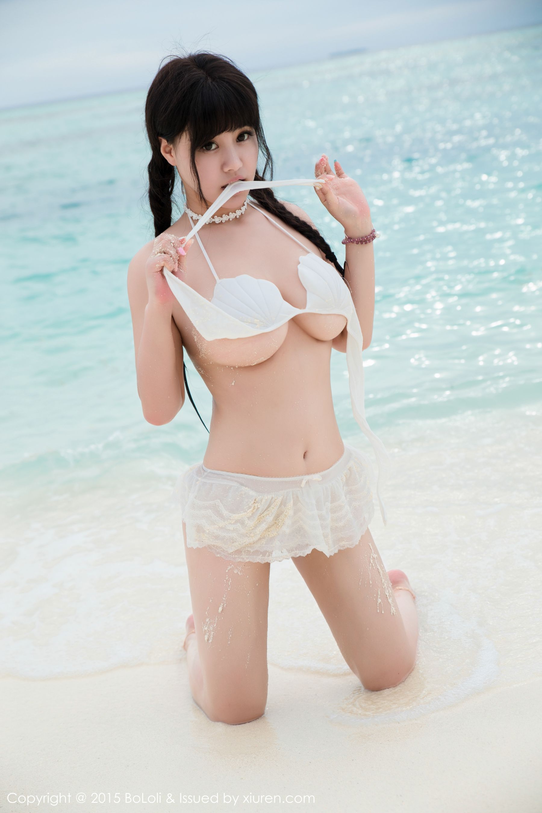 Barbie可儿《马尔代夫旅拍》海边和沙滩篇 [BoLoli波萝社] Vol.057 写真集