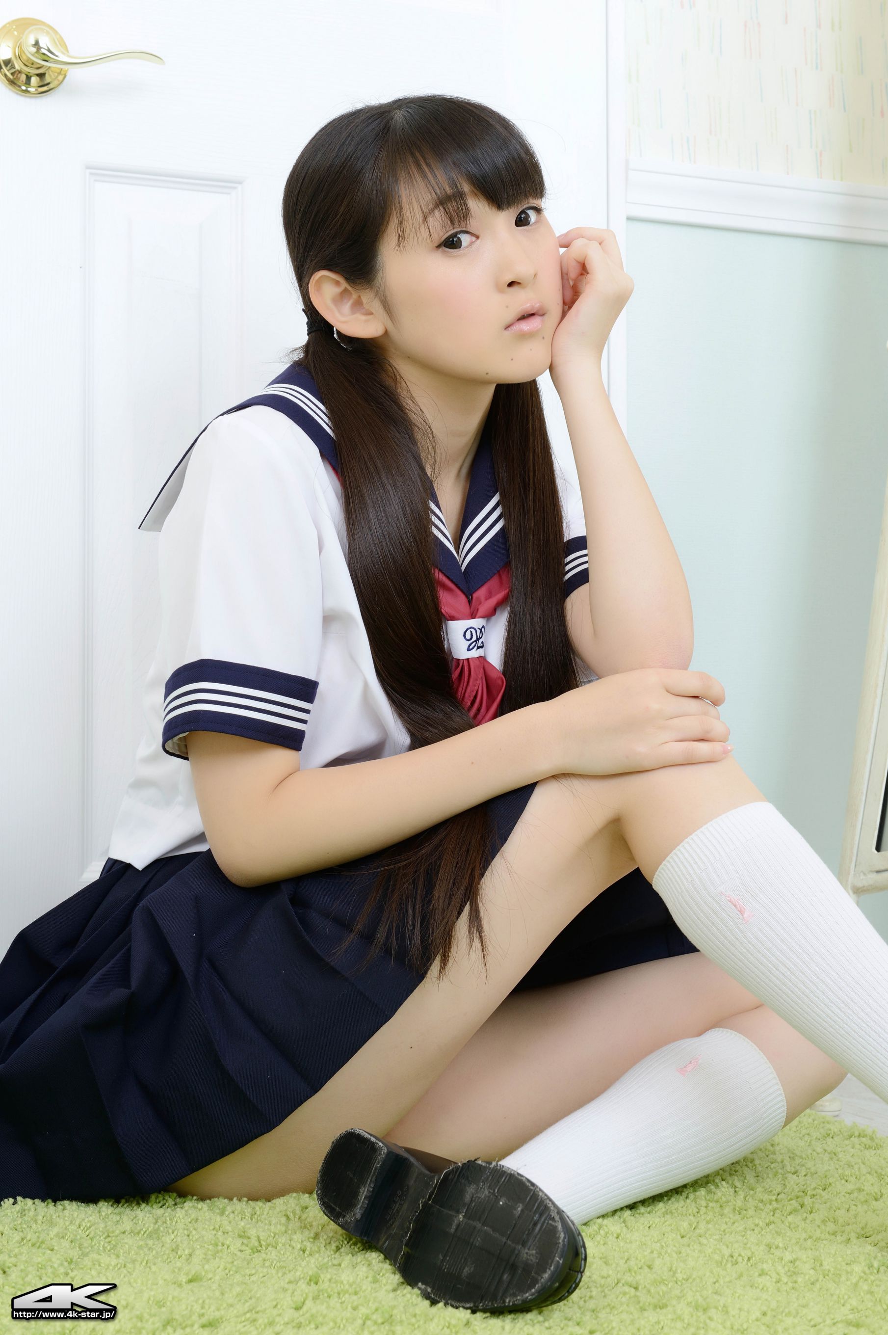 [4K-STAR] NO.00235 桃原里香 School Girl JK制服