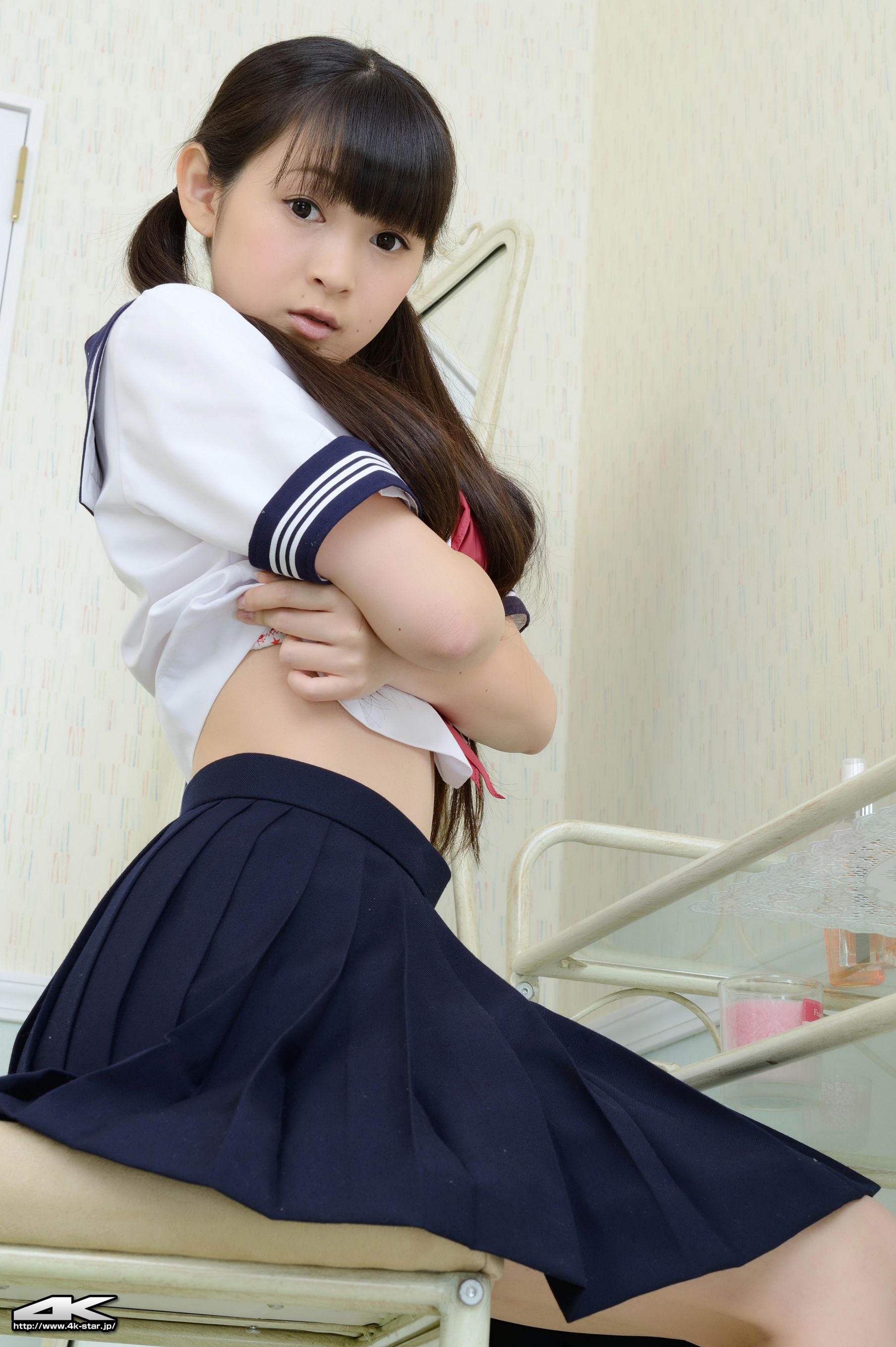 [4K-STAR] NO.00235 桃原里香 School Girl JK制服