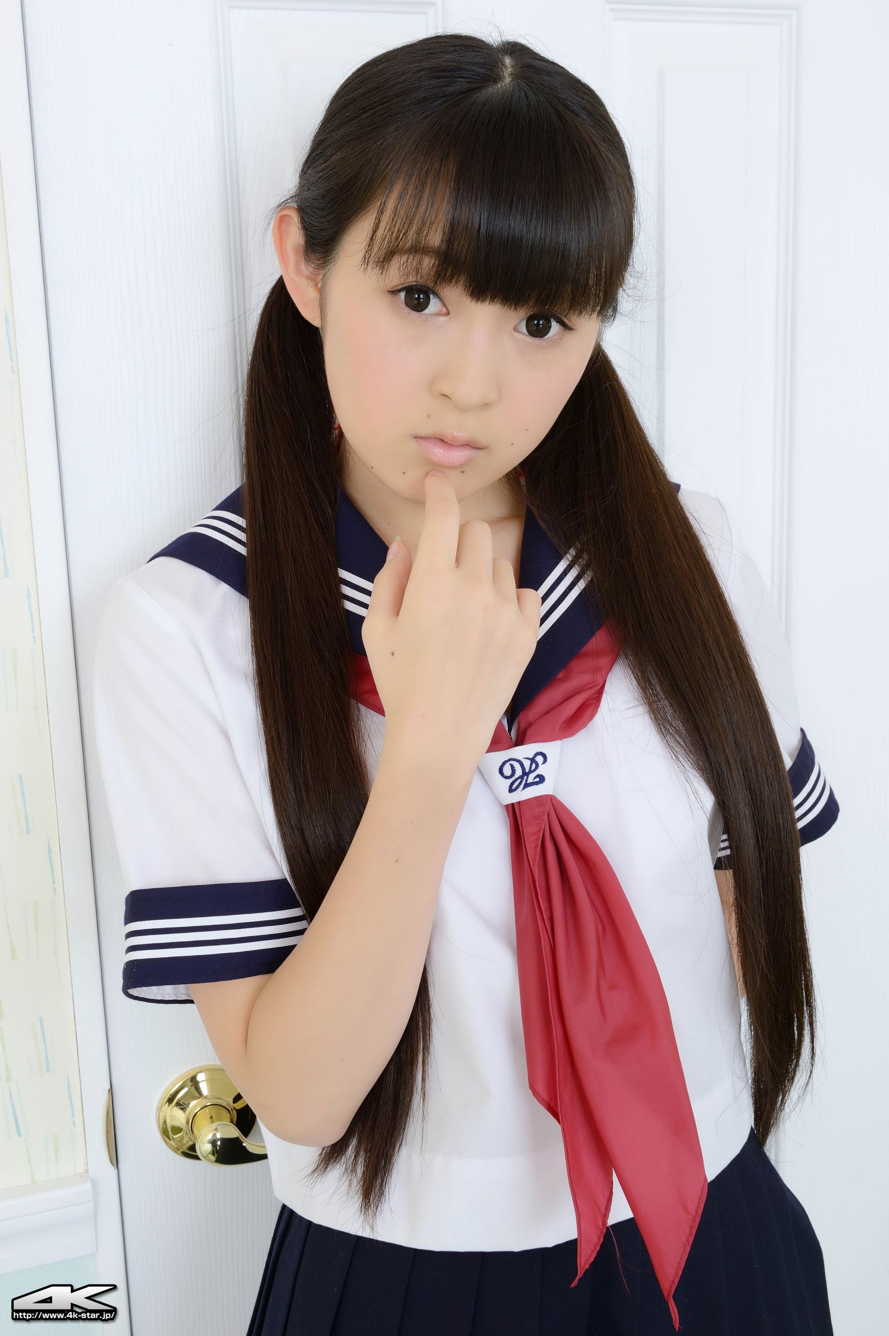 [4K-STAR] NO.00235 桃原里香 School Girl JK制服