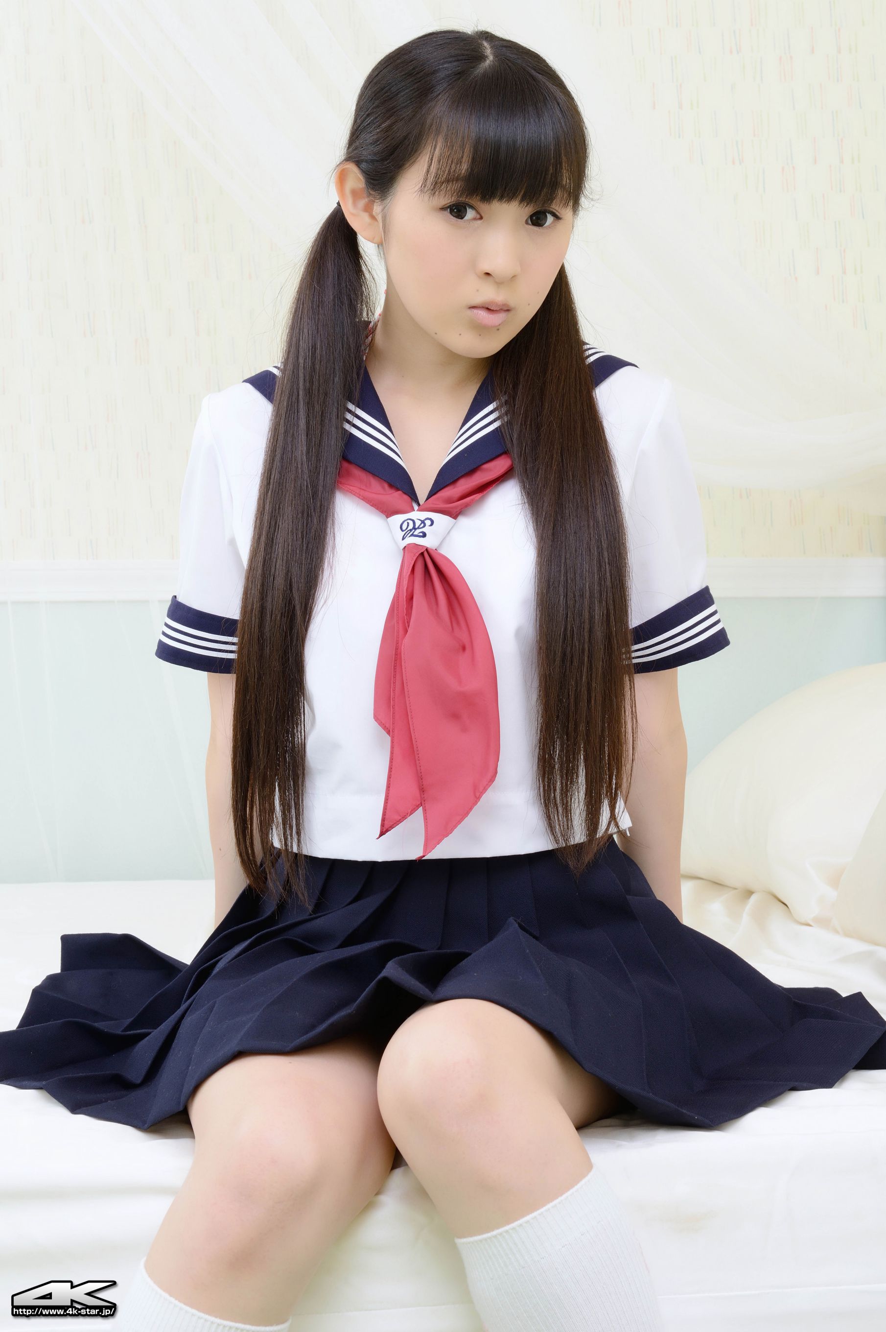 [4K-STAR] NO.00235 桃原里香 School Girl JK制服