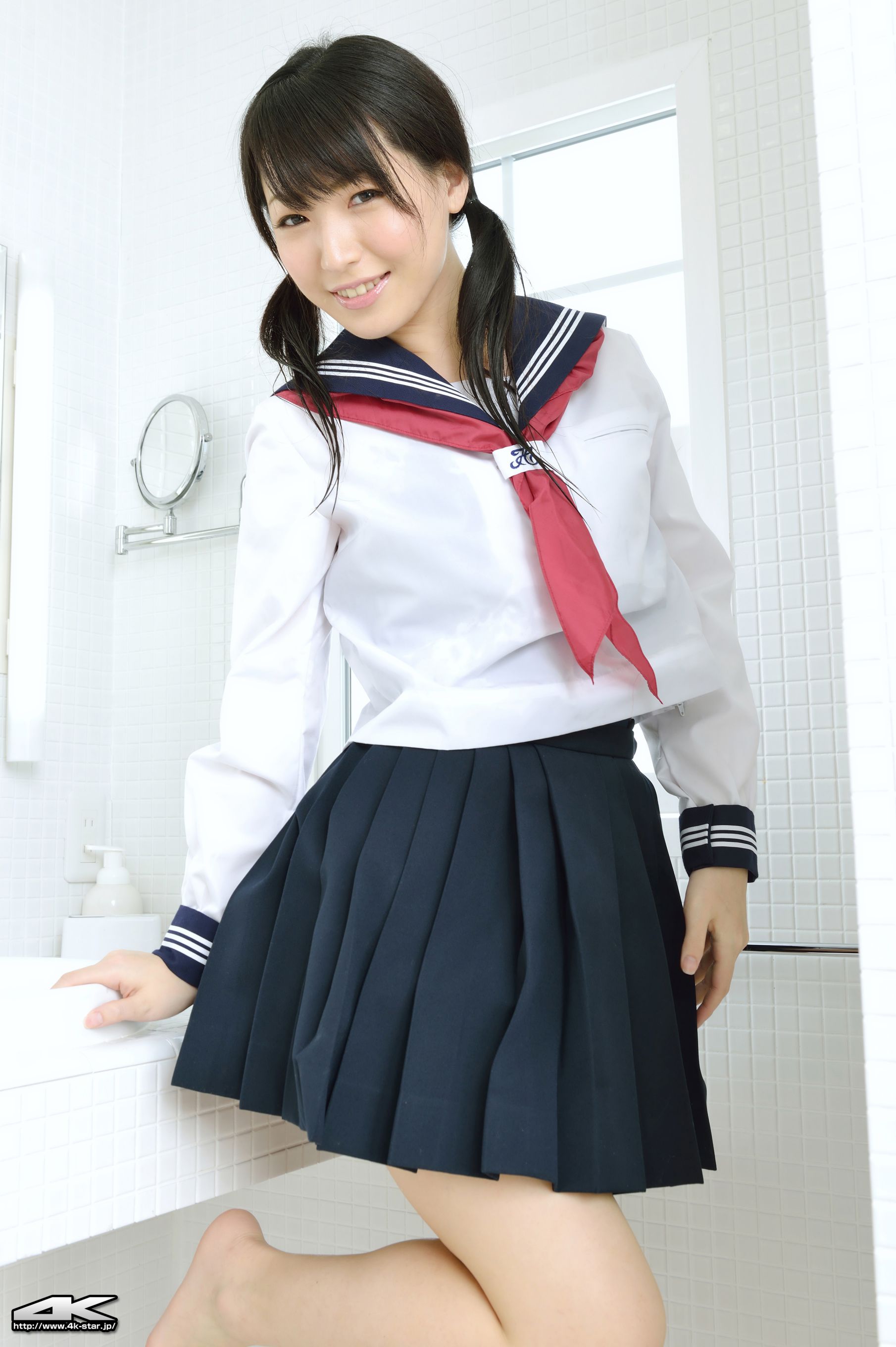 [4K-STAR] NO.00271 松下美保 「セーラー服」JK制服