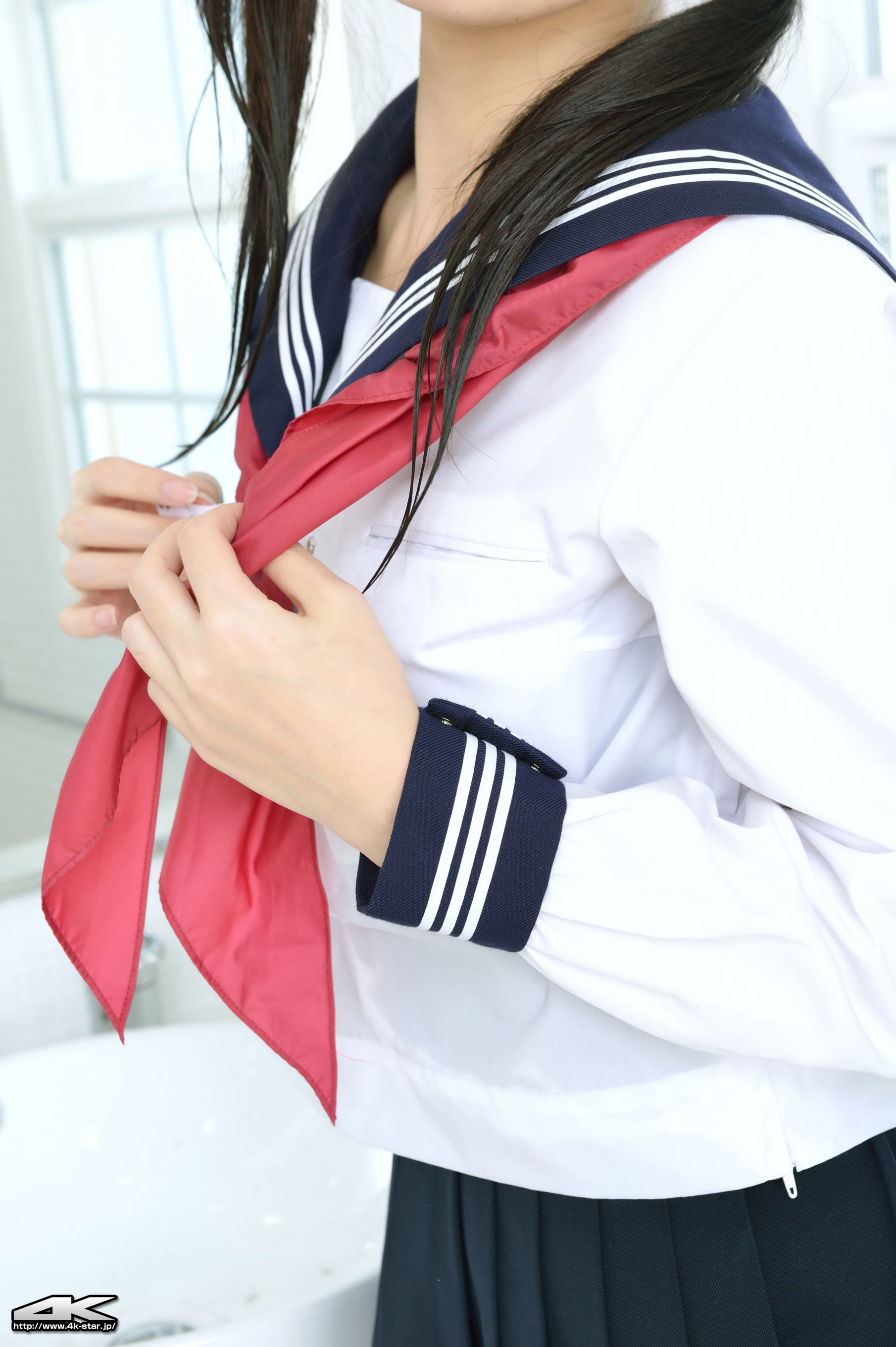 [4K-STAR] NO.00271 松下美保 「セーラー服」JK制服